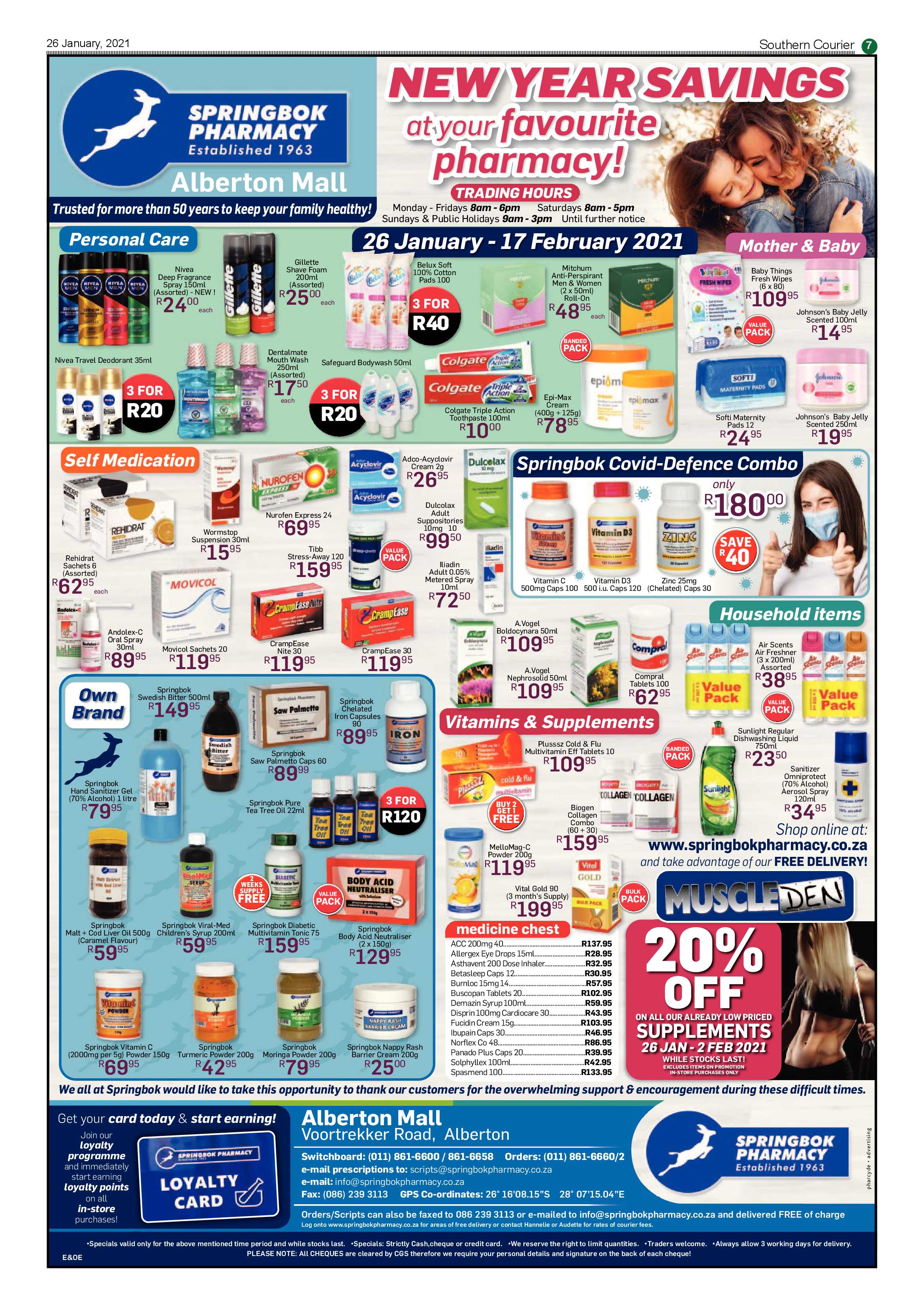 Southern Courier 26 January 2021 page 7