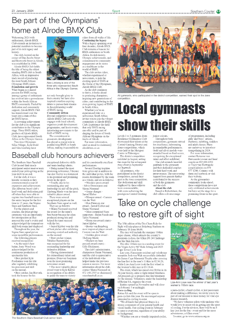 Southern Courier 26 January 2024 page 11