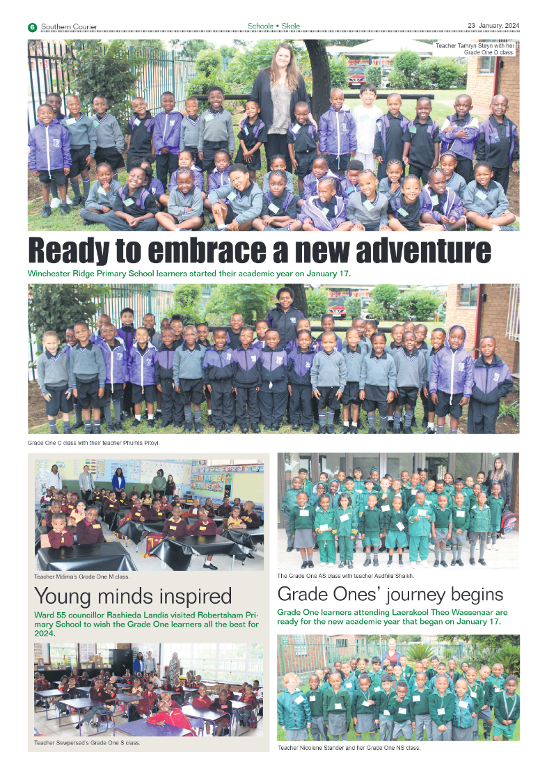 Southern Courier 26 January 2024 page 6