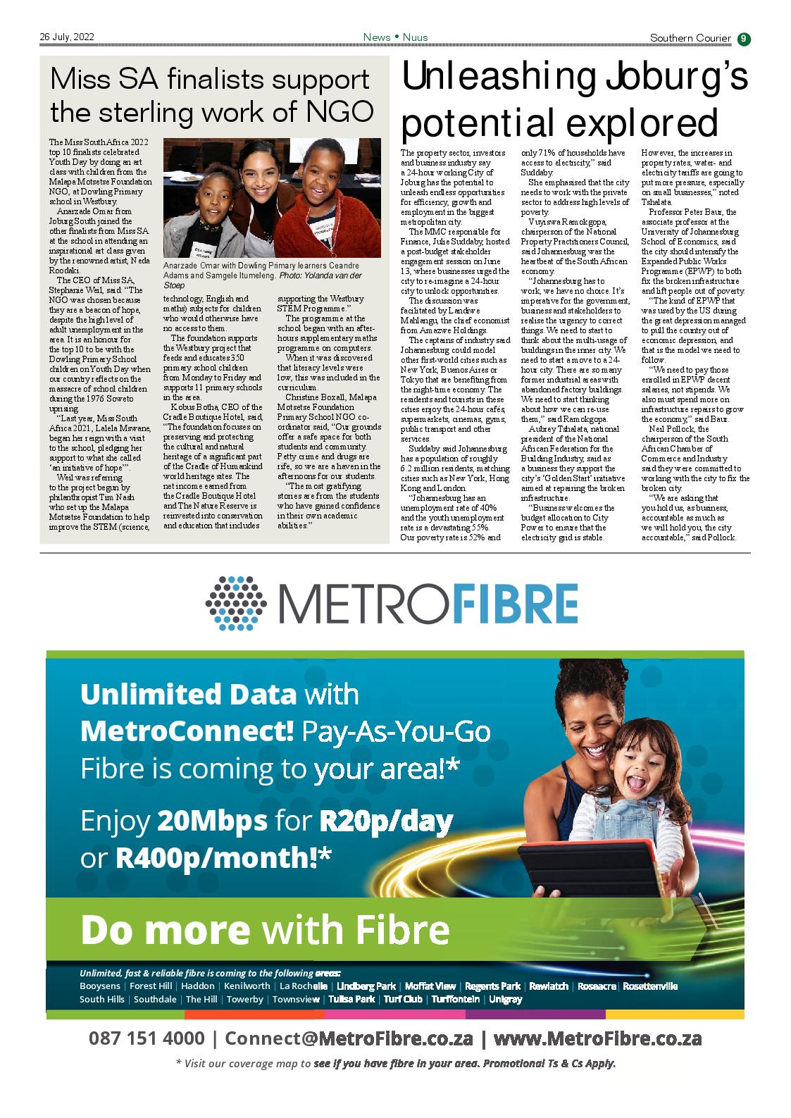 Southern Courier 26 July 2022 page 11