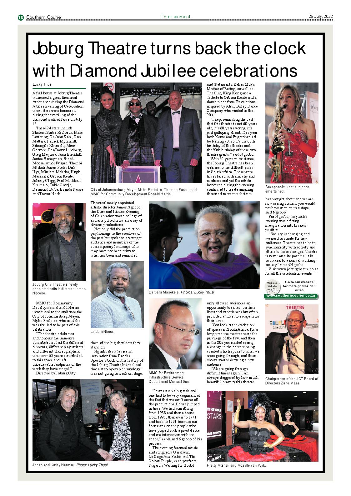 Southern Courier 26 July 2022 page 12