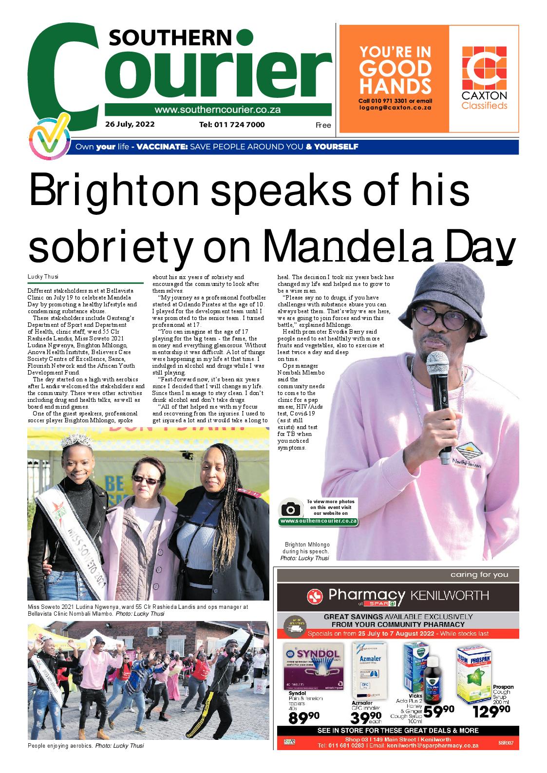 Southern Courier 26 July 2022 page 3