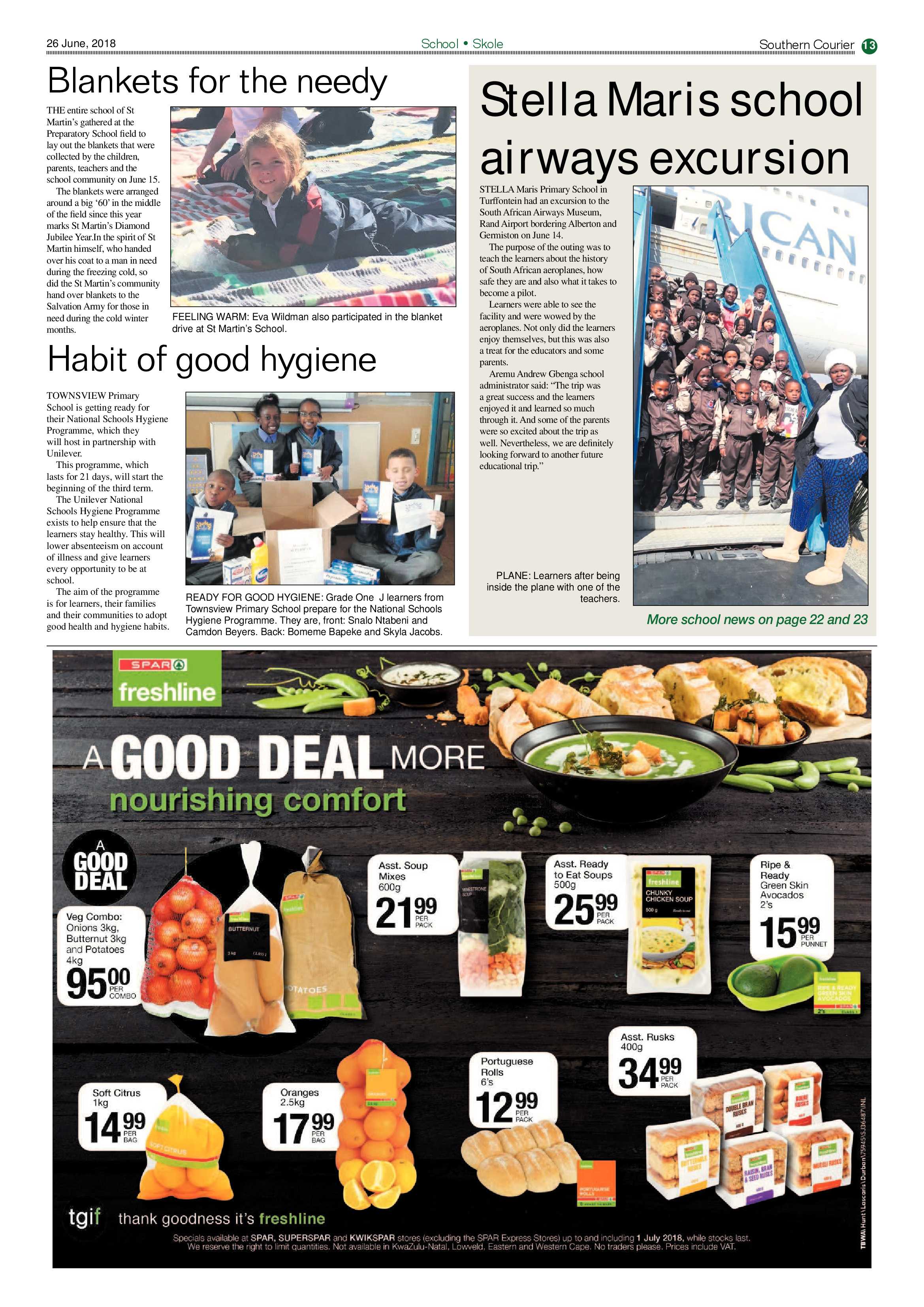 Southern Courier 26 June 2018 page 13