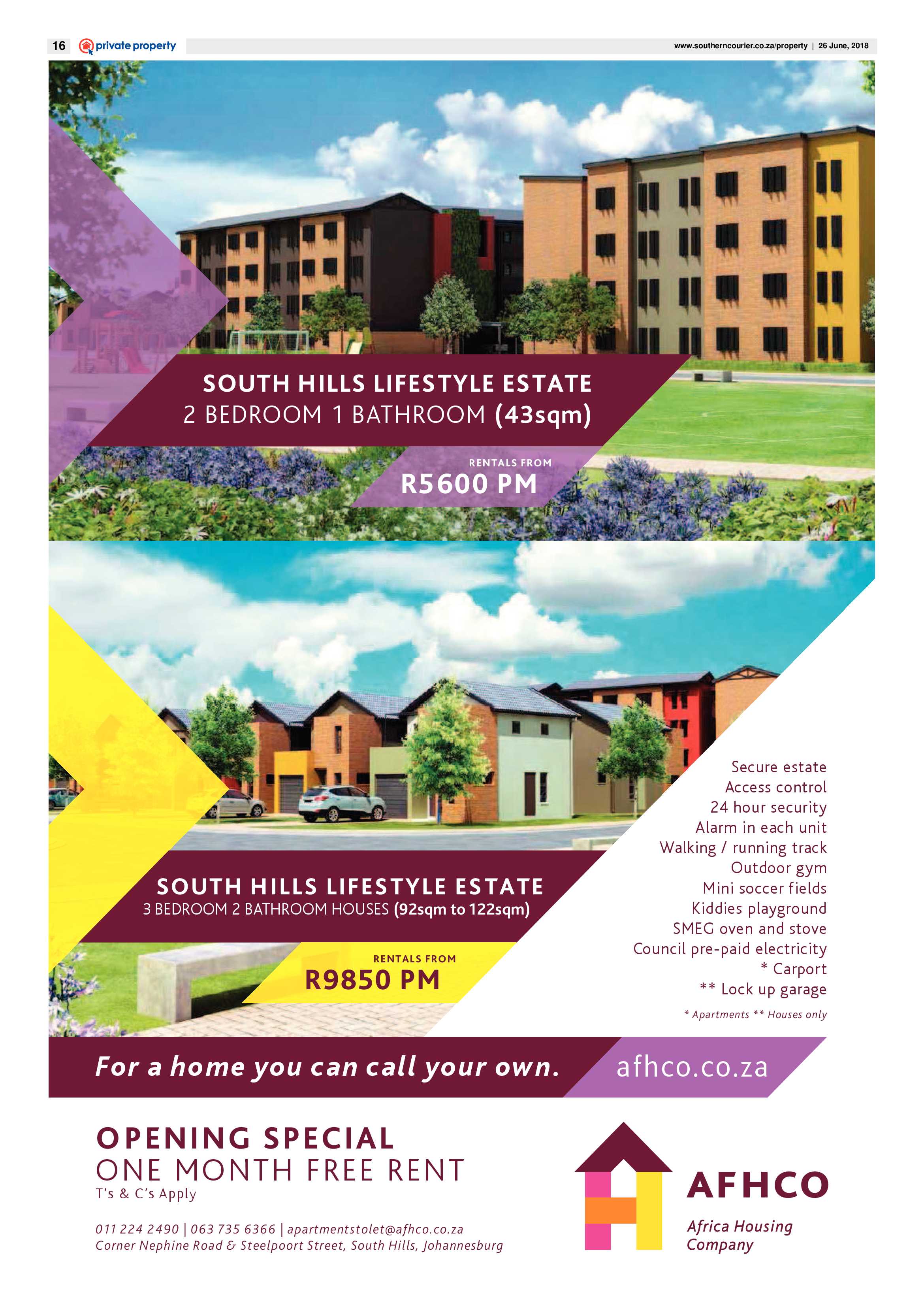 Southern Courier 26 June 2018 page 16