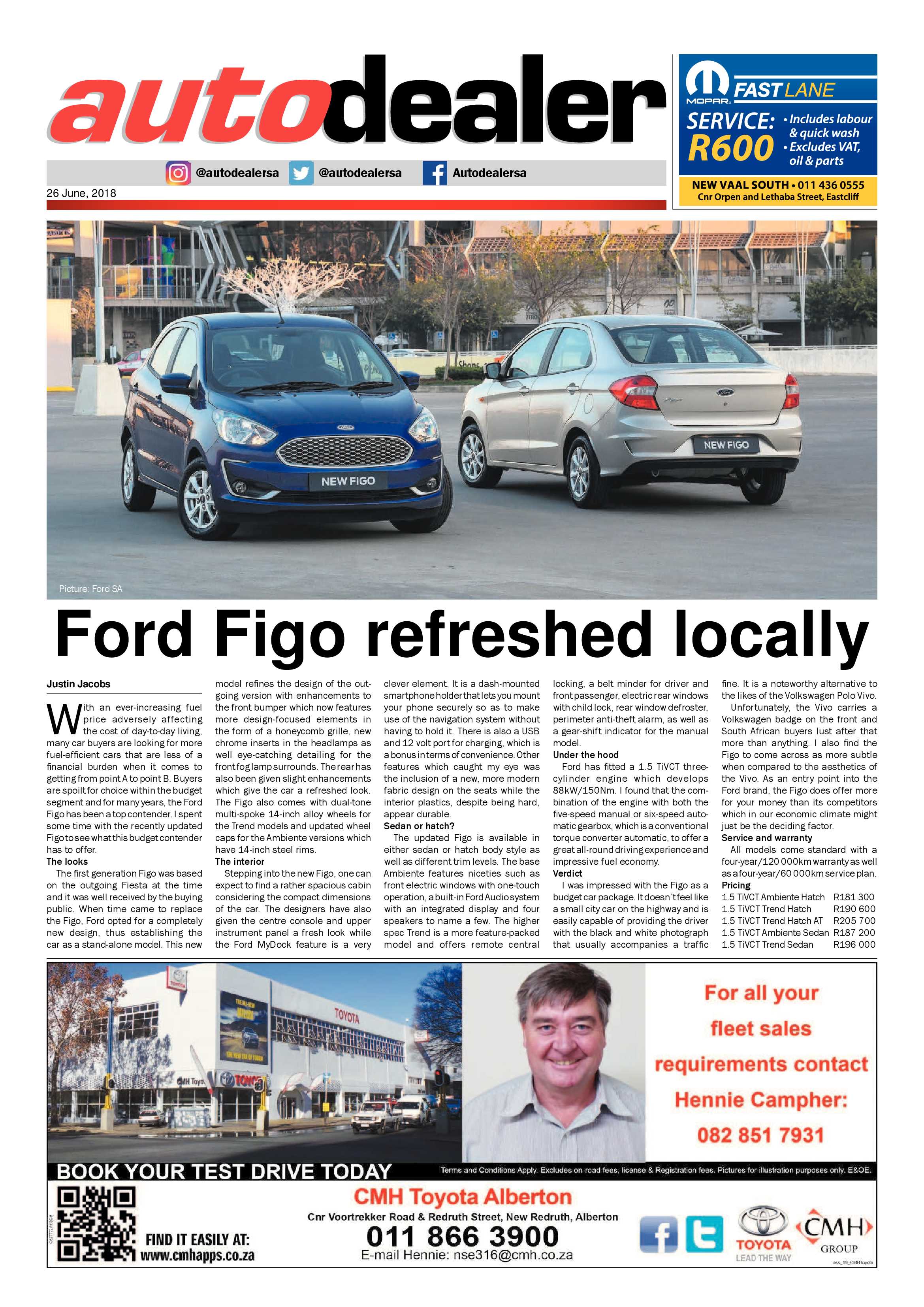 Southern Courier 26 June 2018 page 23