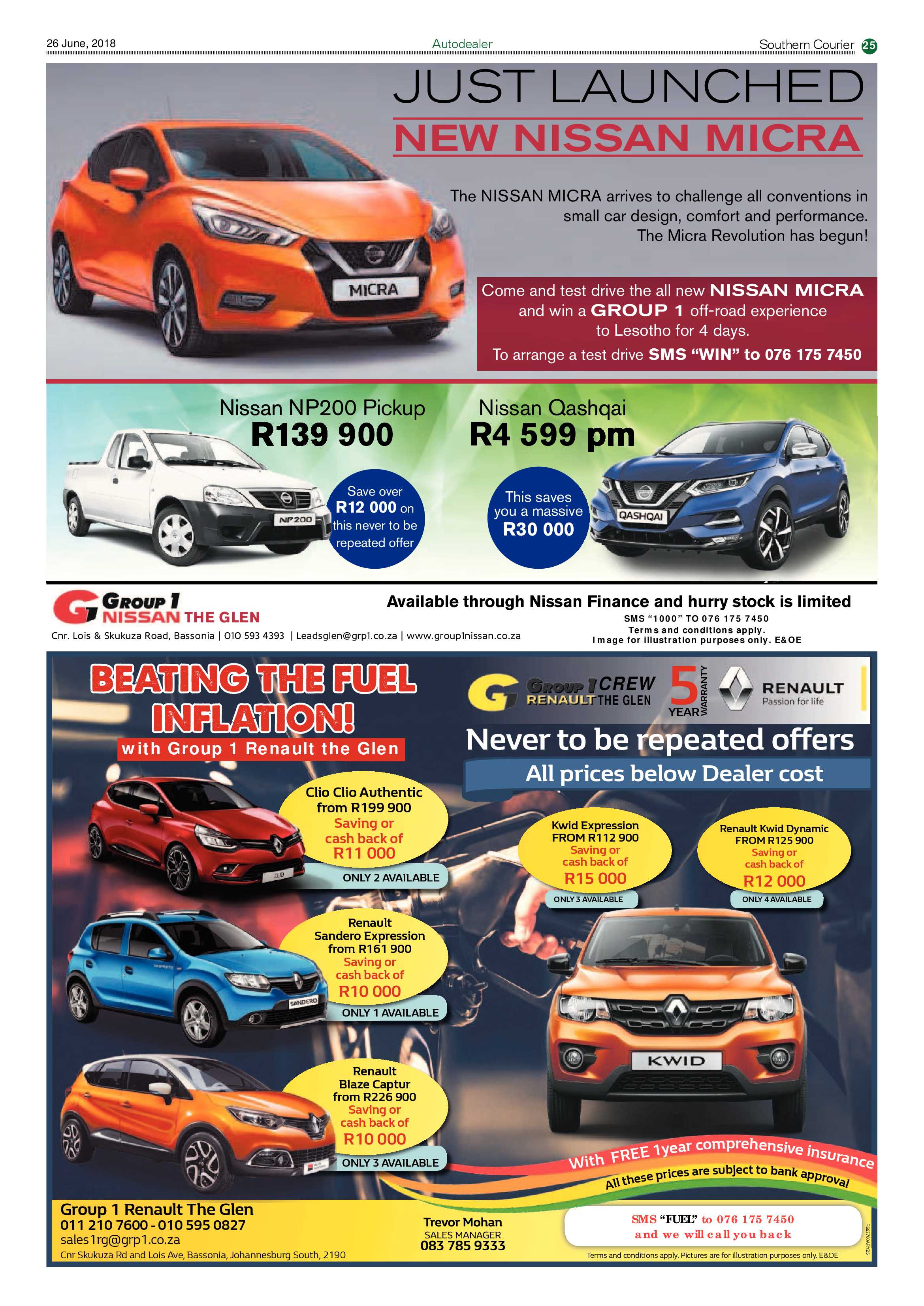 Southern Courier 26 June 2018 page 25