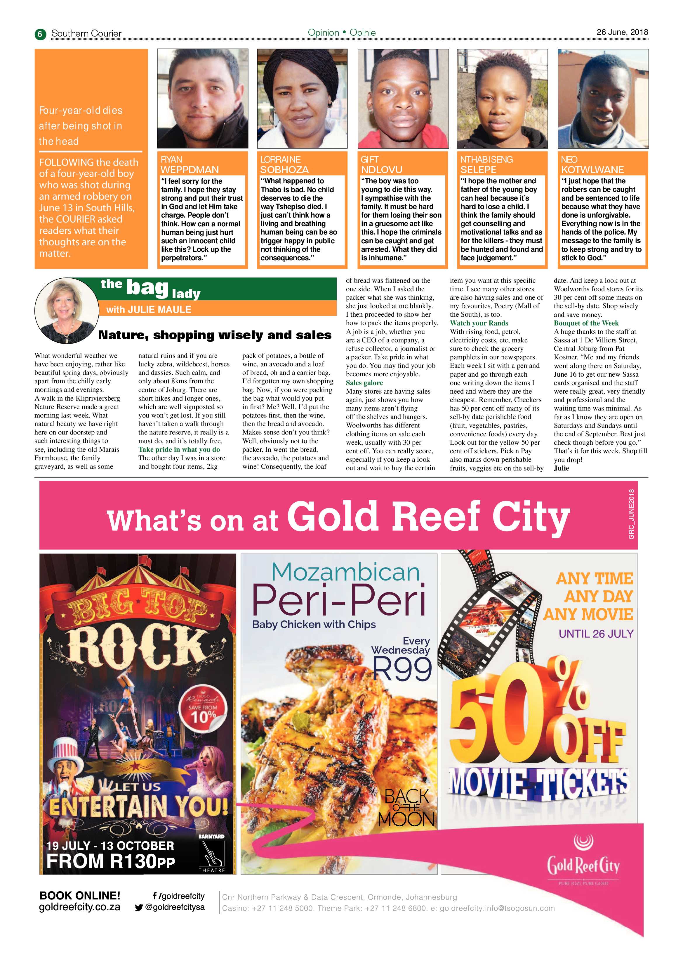 Southern Courier 26 June 2018 page 6