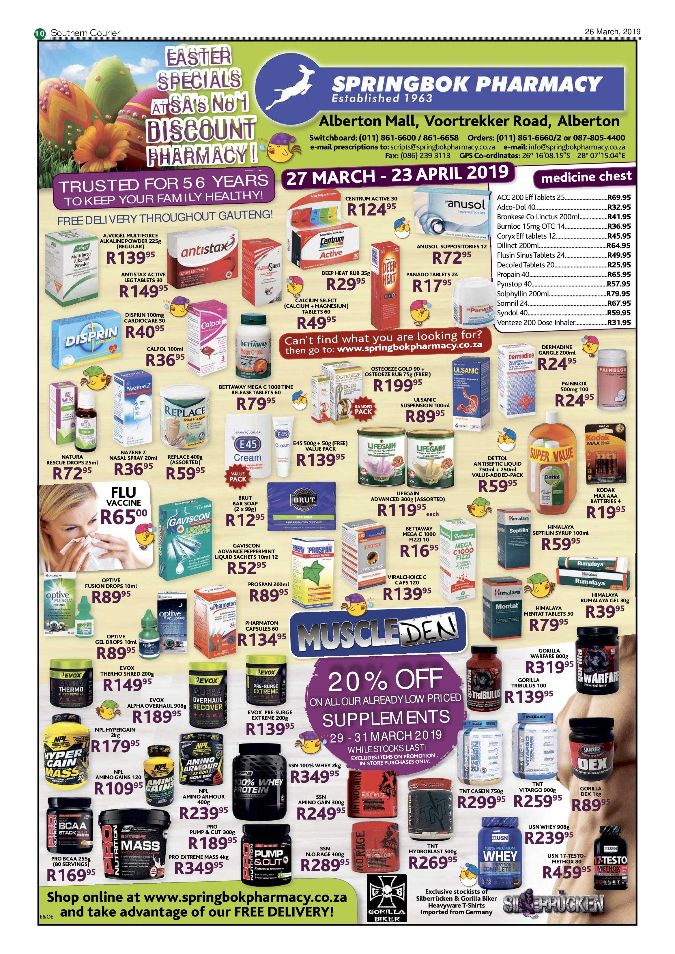 Southern Courier 26 March 2019 page 10
