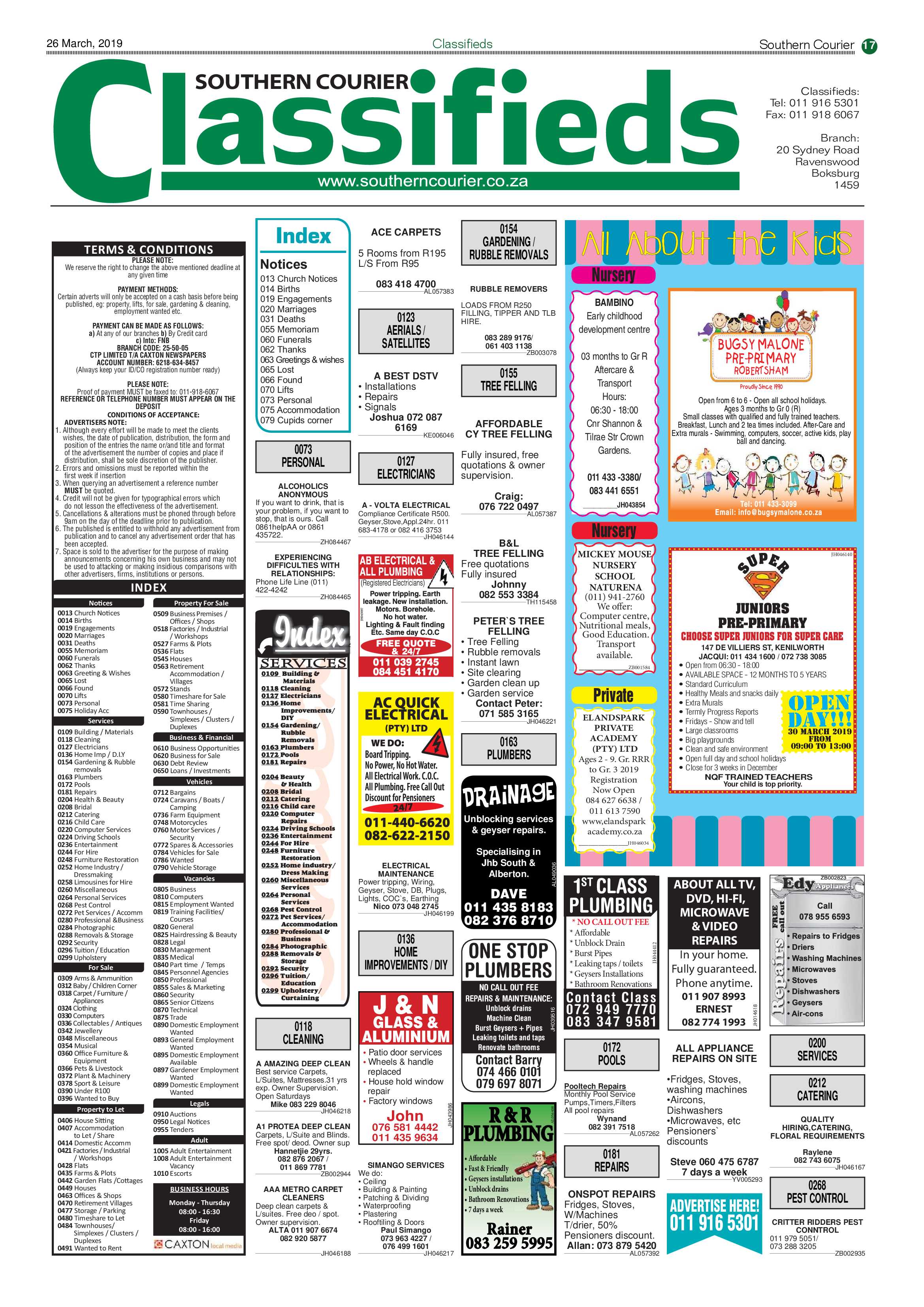 Southern Courier 26 March 2019 page 17