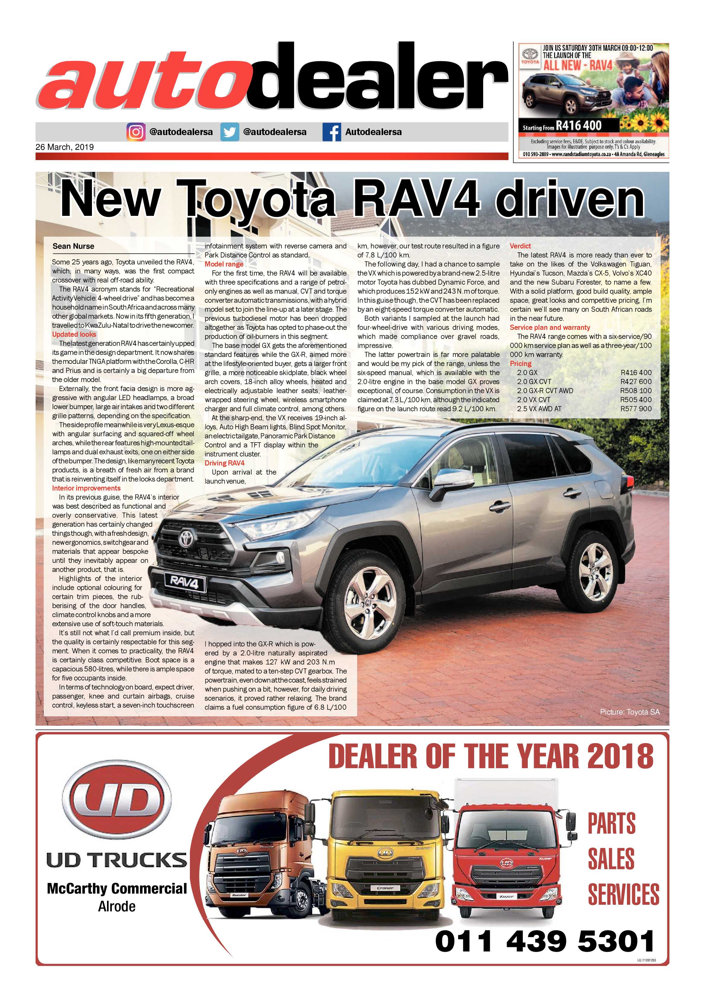 Southern Courier 26 March 2019 page 20