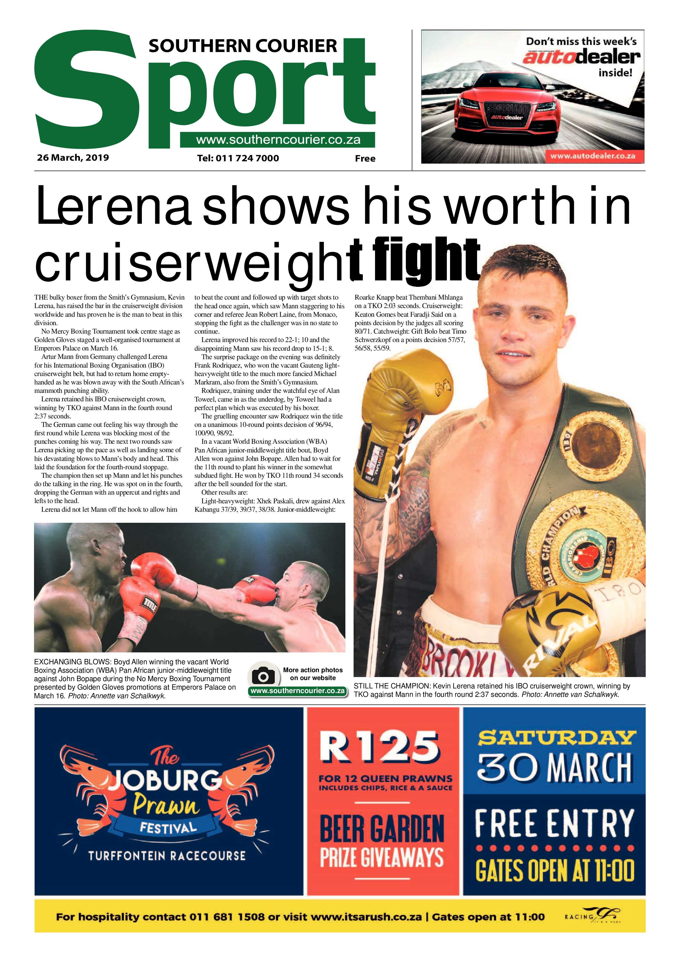 Southern Courier 26 March 2019 page 24