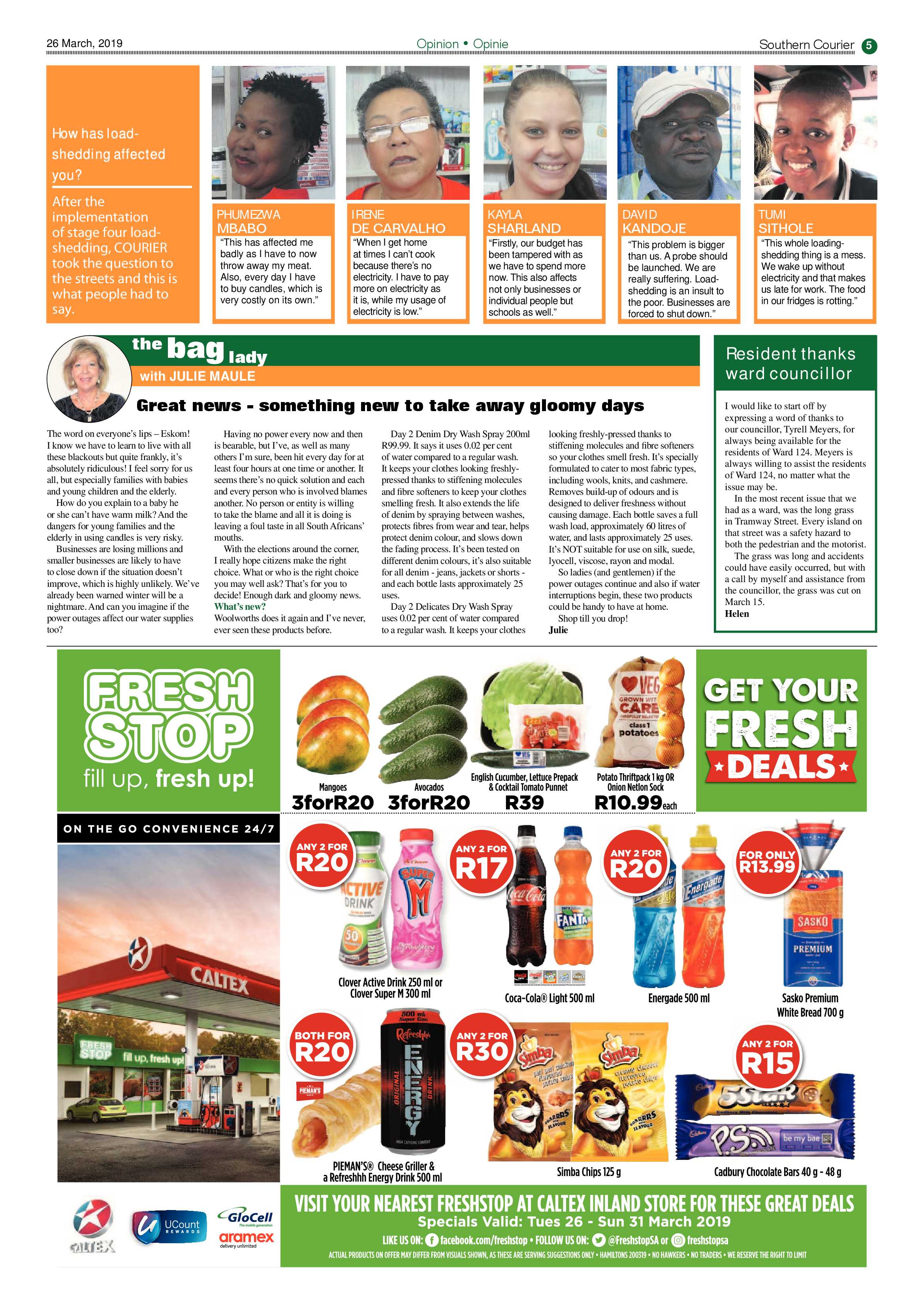 Southern Courier 26 March 2019 page 5