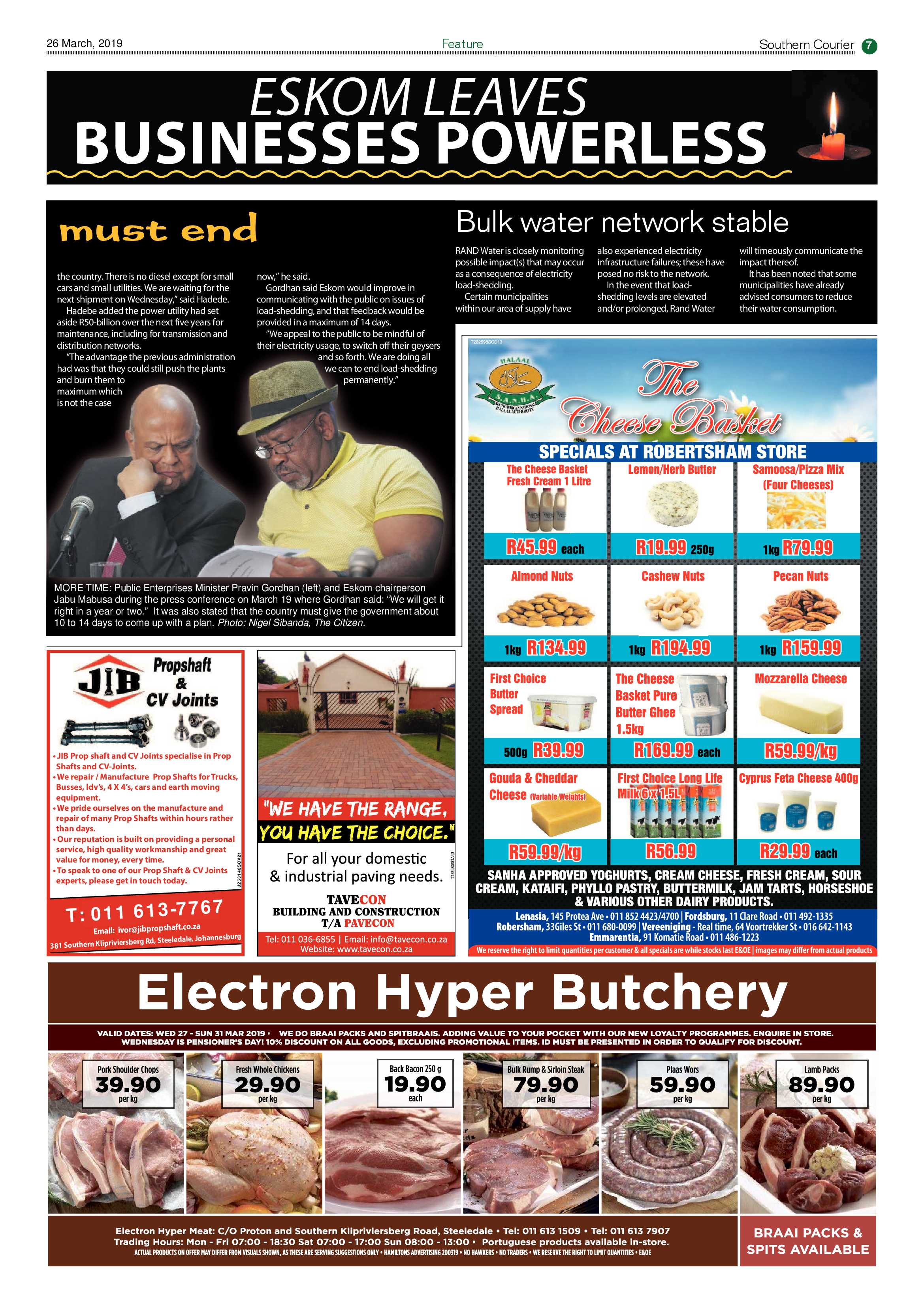 Southern Courier 26 March 2019 page 7