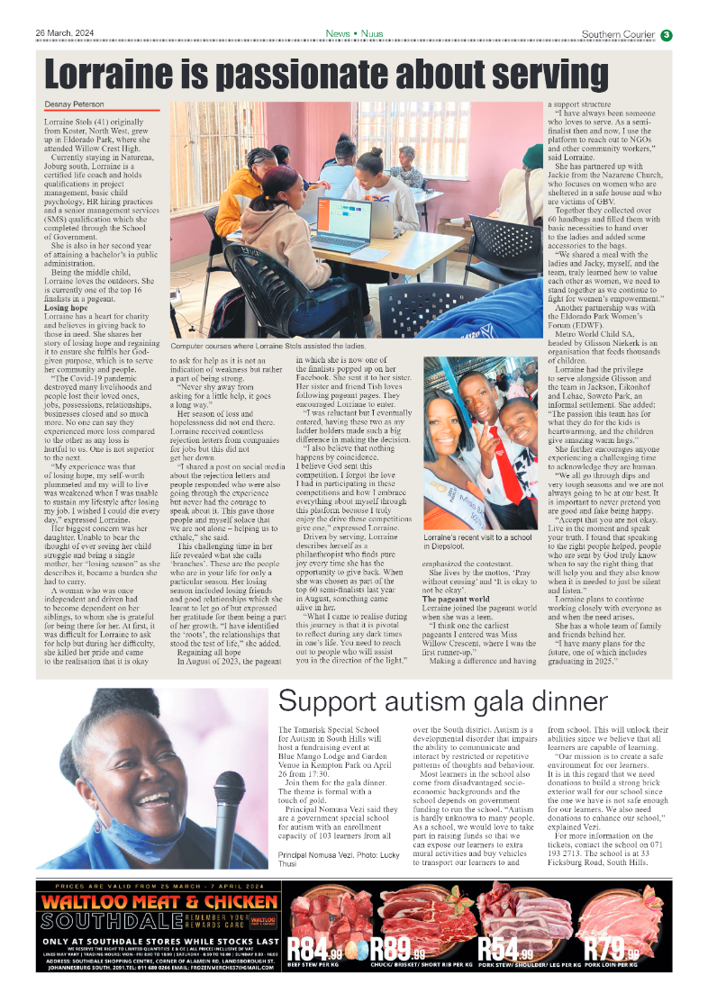 Southern Courier 26 March 2024 page 3