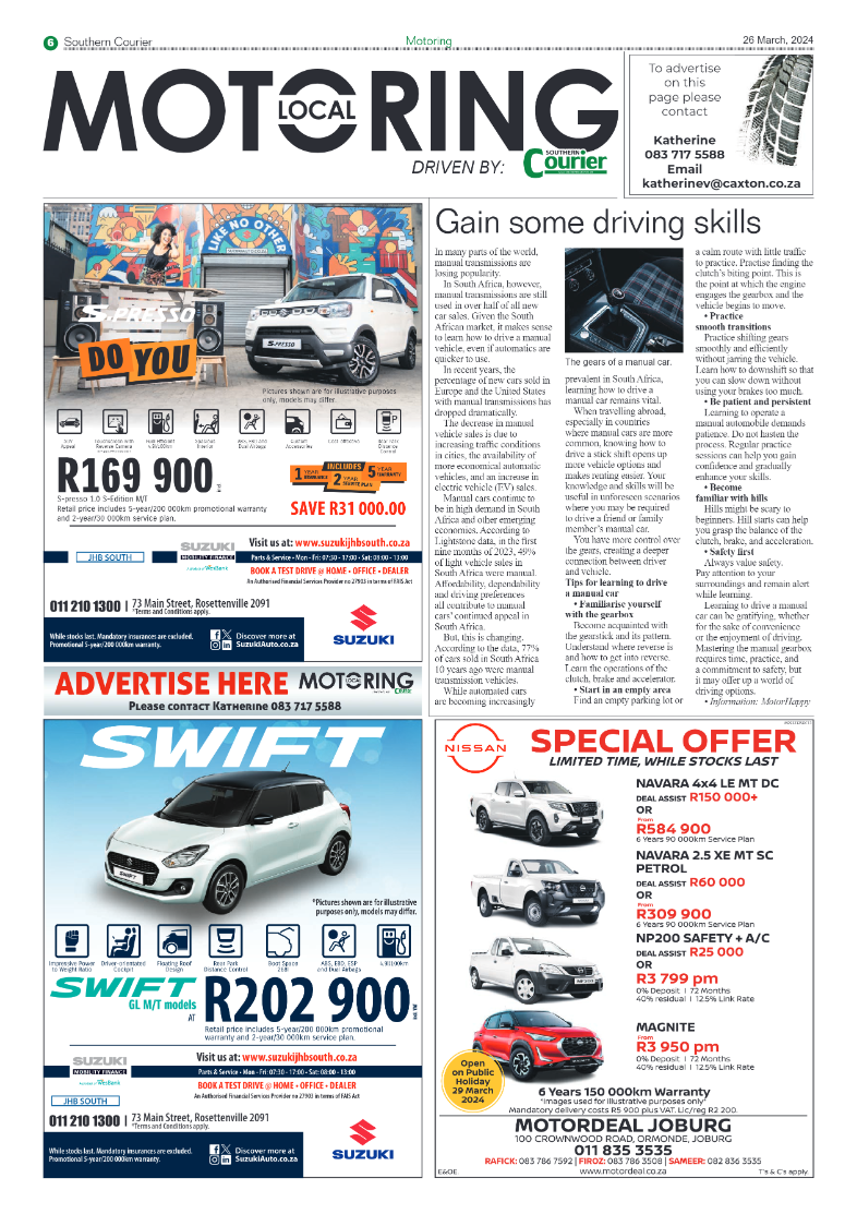 Southern Courier 26 March 2024 page 6