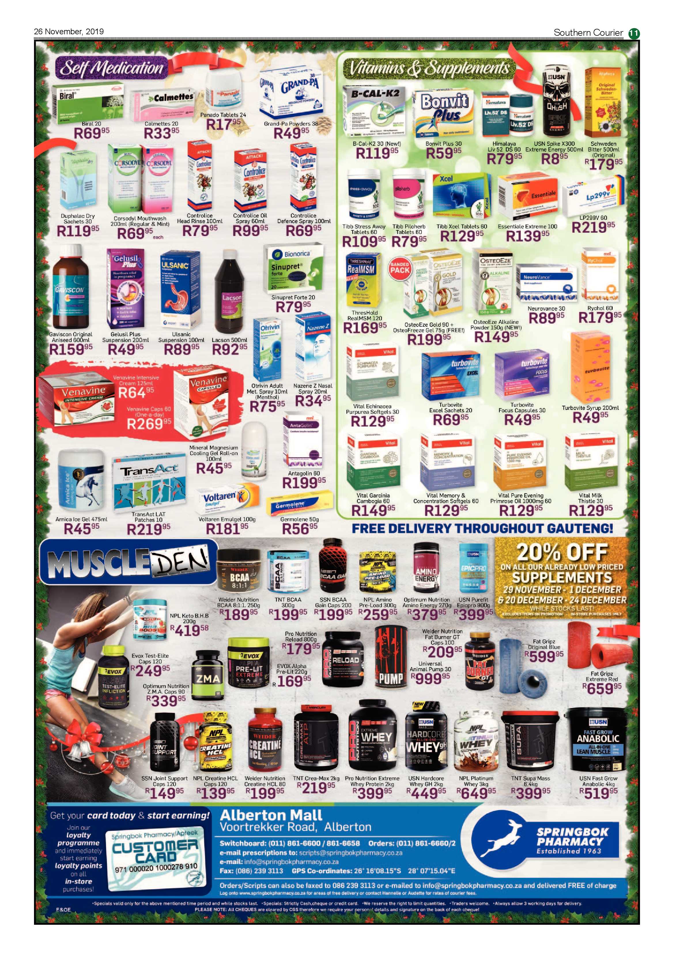 Southern Courier 26 November 2019 page 11