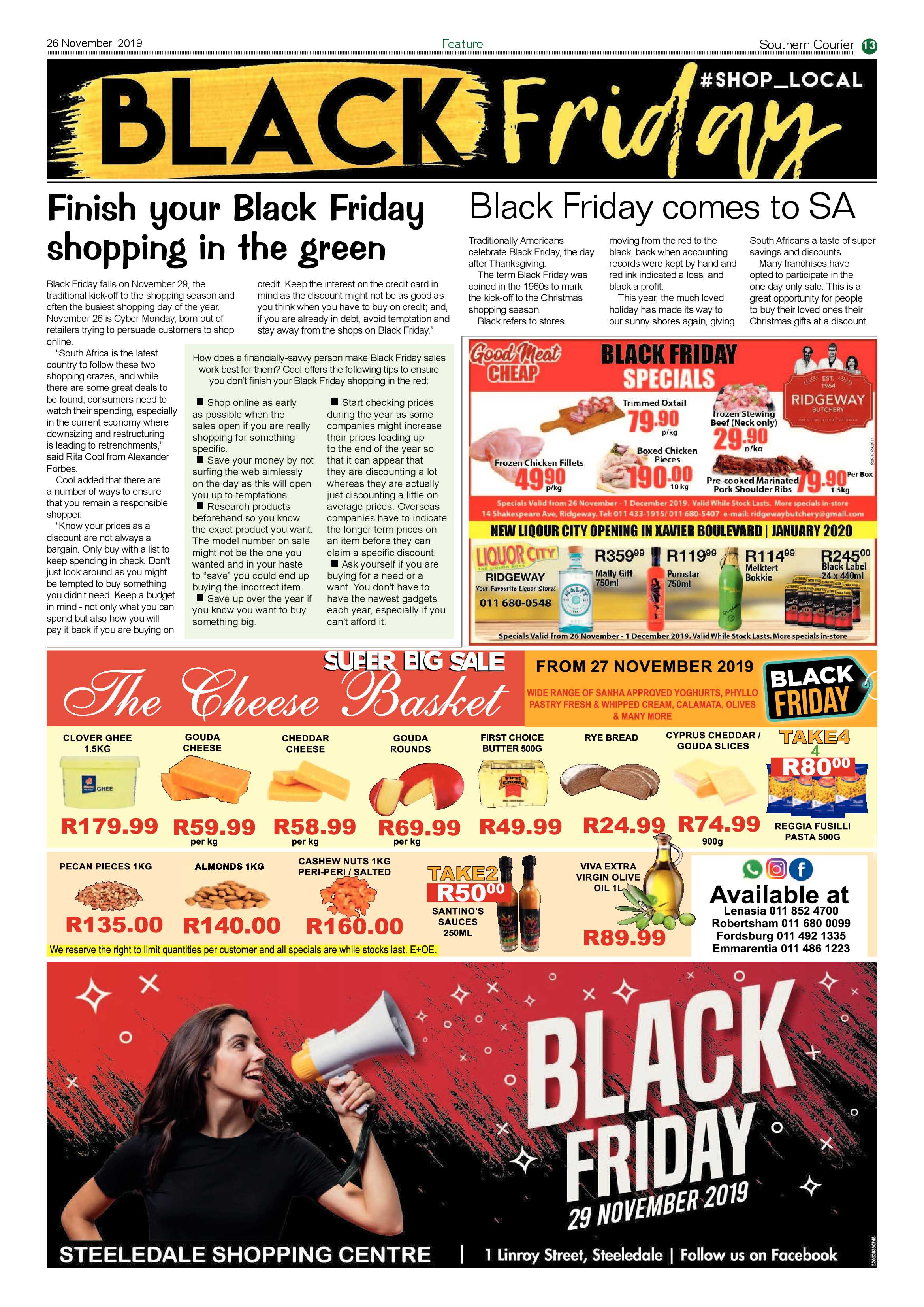 Southern Courier 26 November 2019 page 13