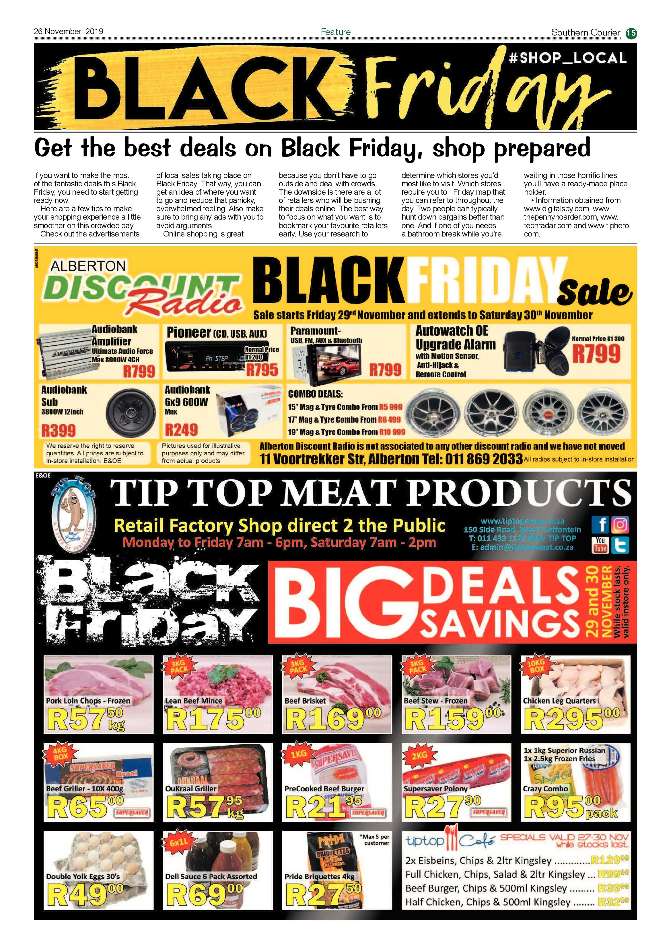 Southern Courier 26 November 2019 page 15