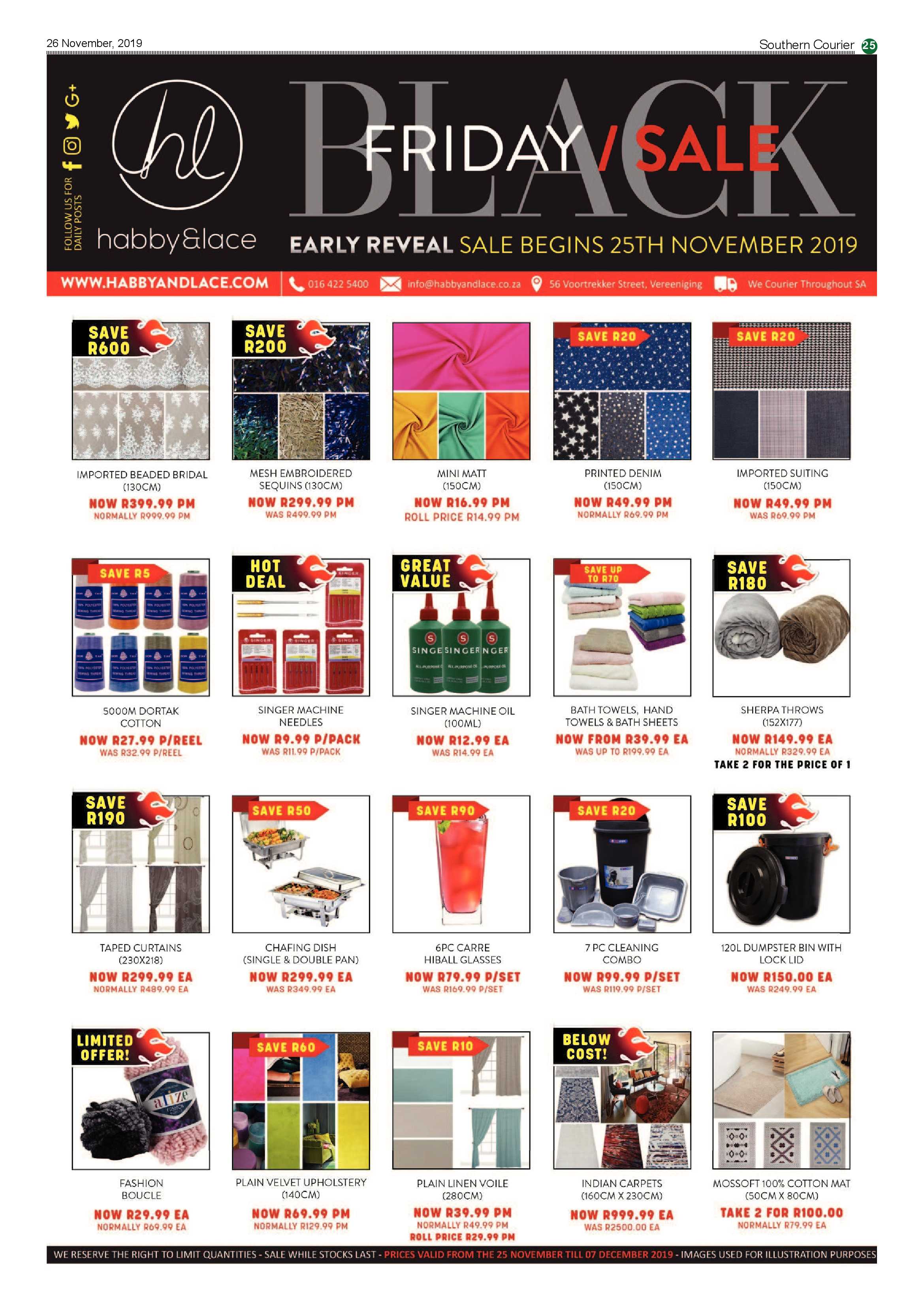 Southern Courier 26 November 2019 page 25