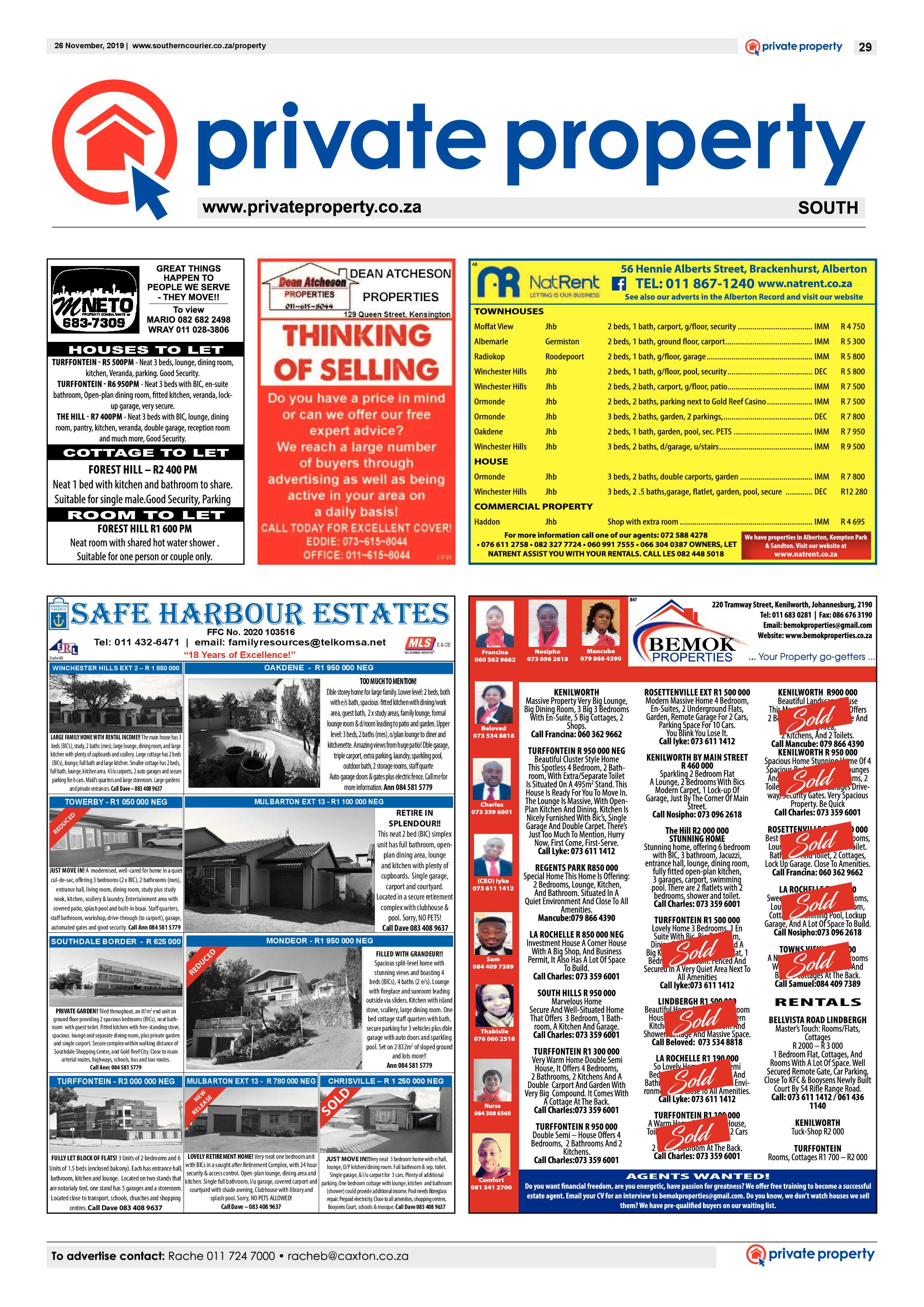 Southern Courier 26 November 2019 page 29