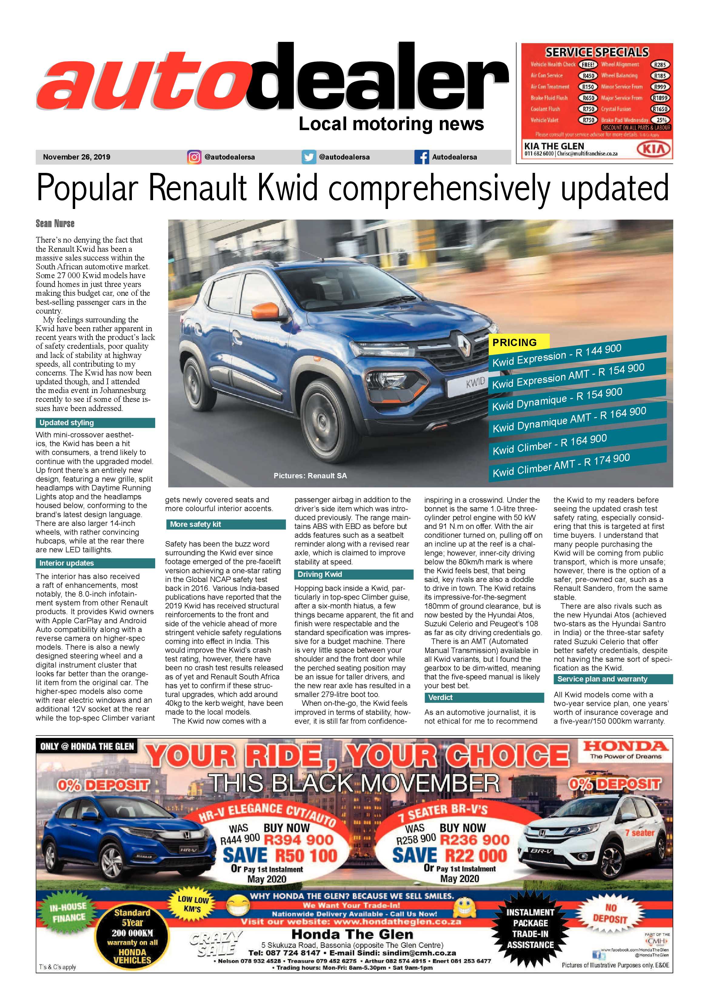 Southern Courier 26 November 2019 page 31