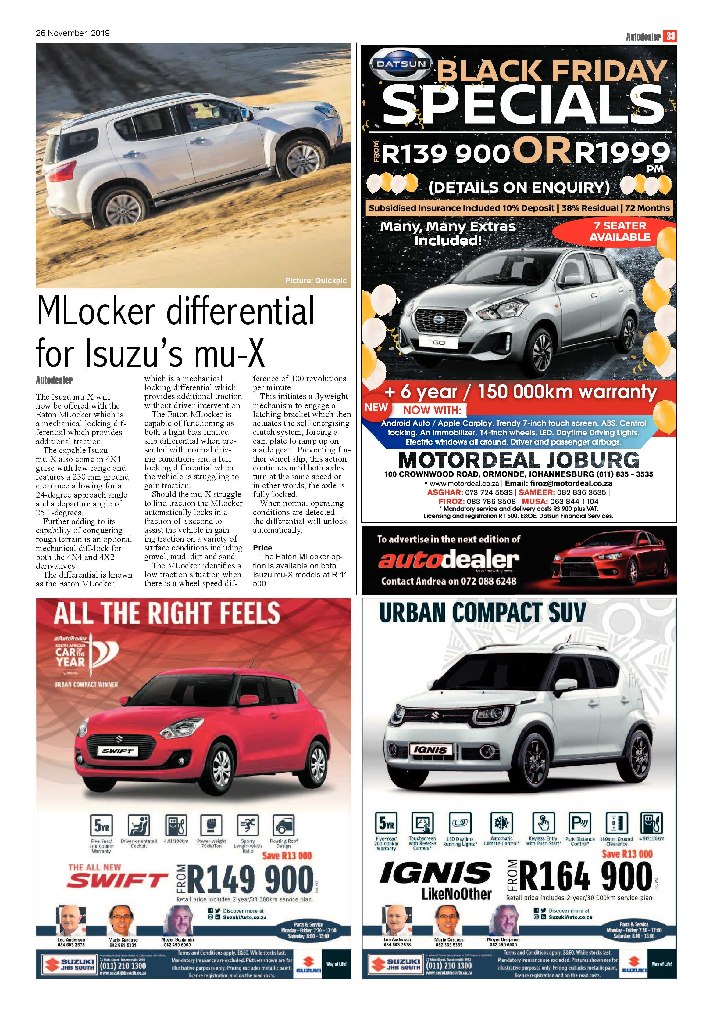 Southern Courier 26 November 2019 page 33