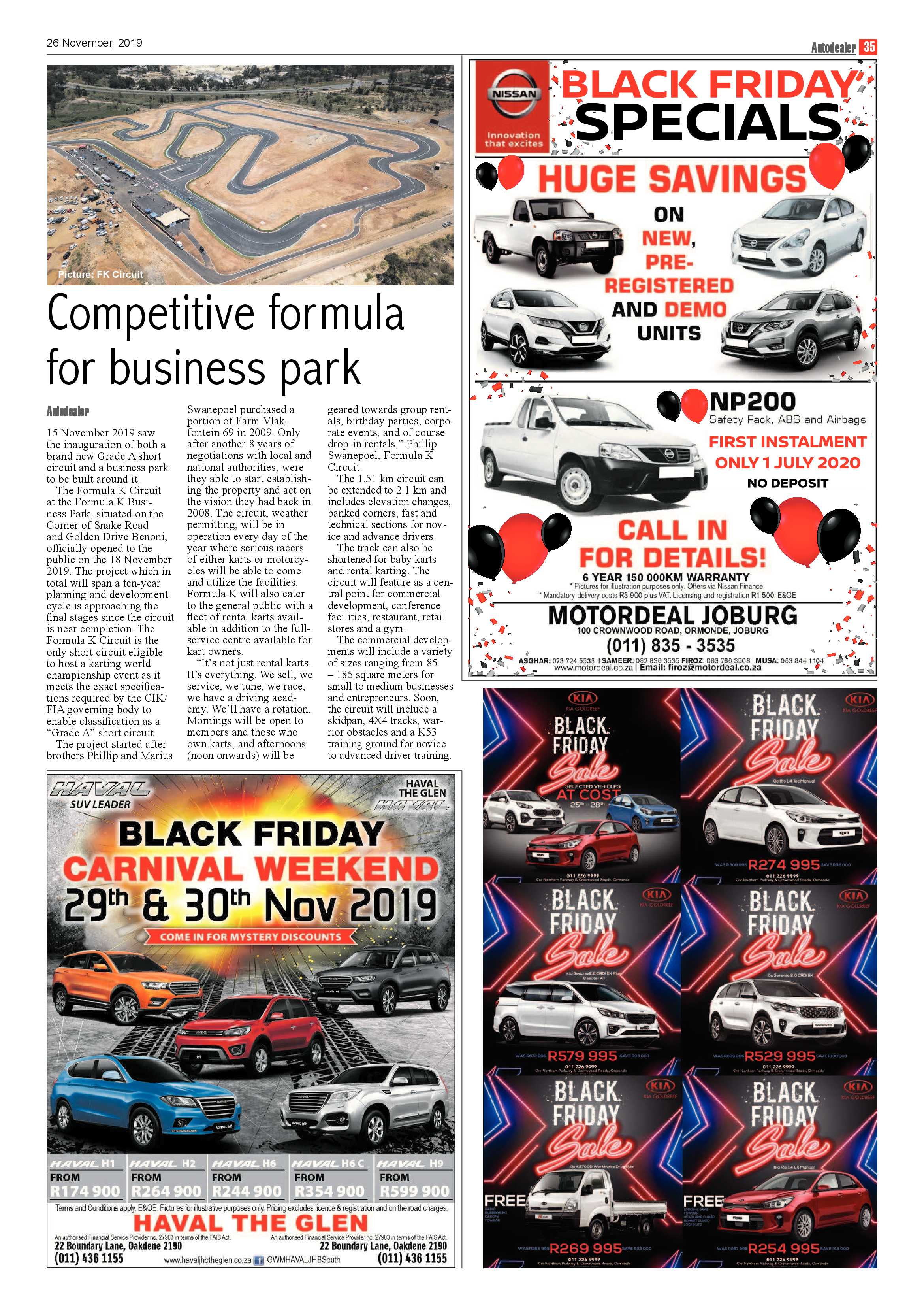 Southern Courier 26 November 2019 page 35