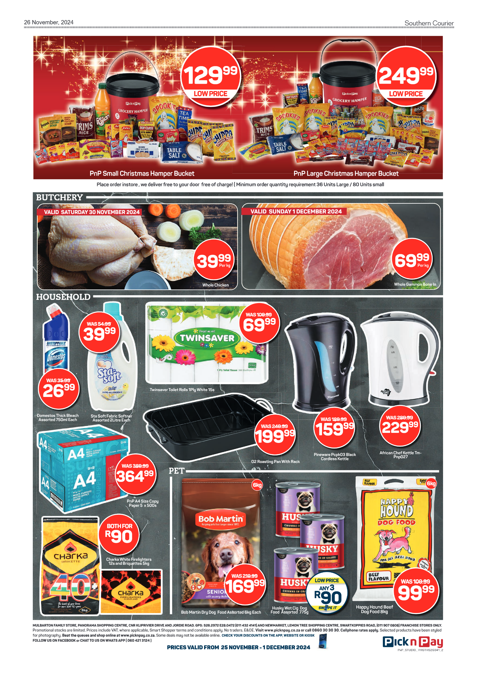 Southern Courier 26 November 2024 page 3