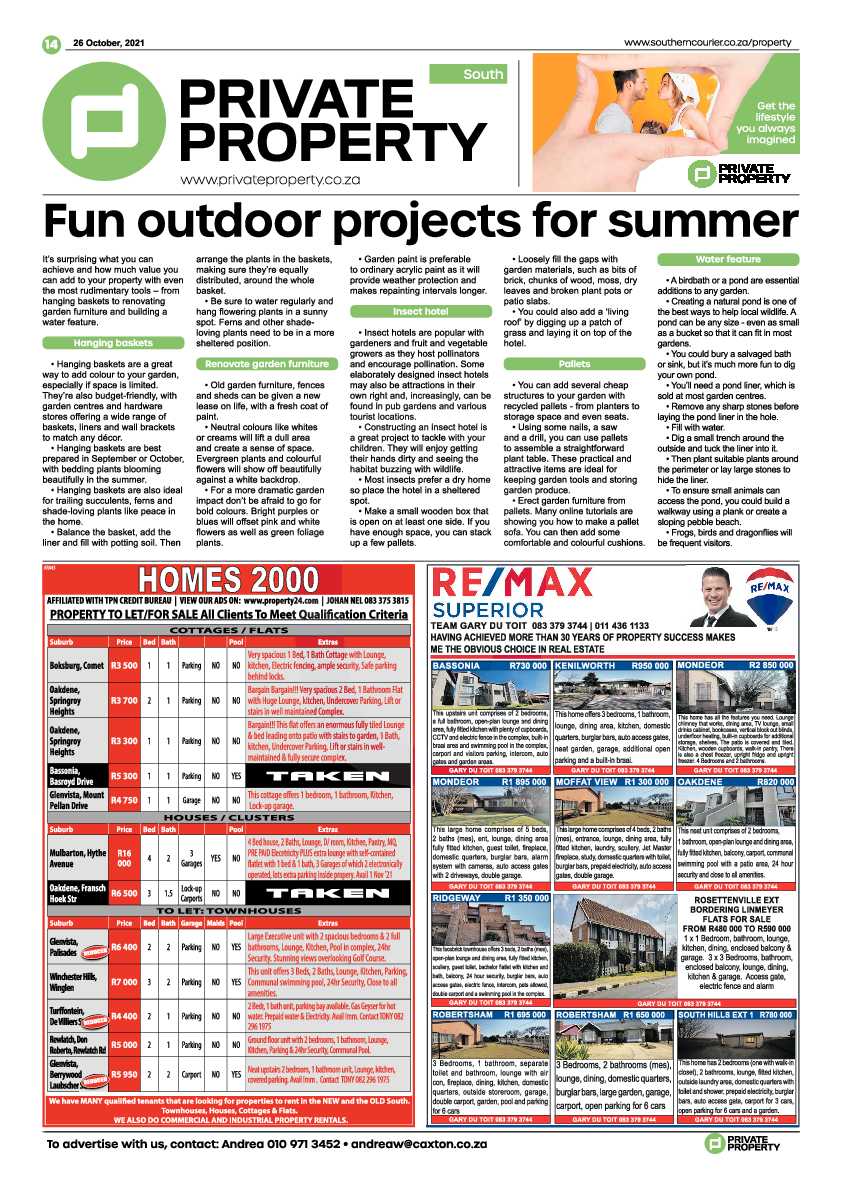 Southern Courier 26 October 2021 page 16