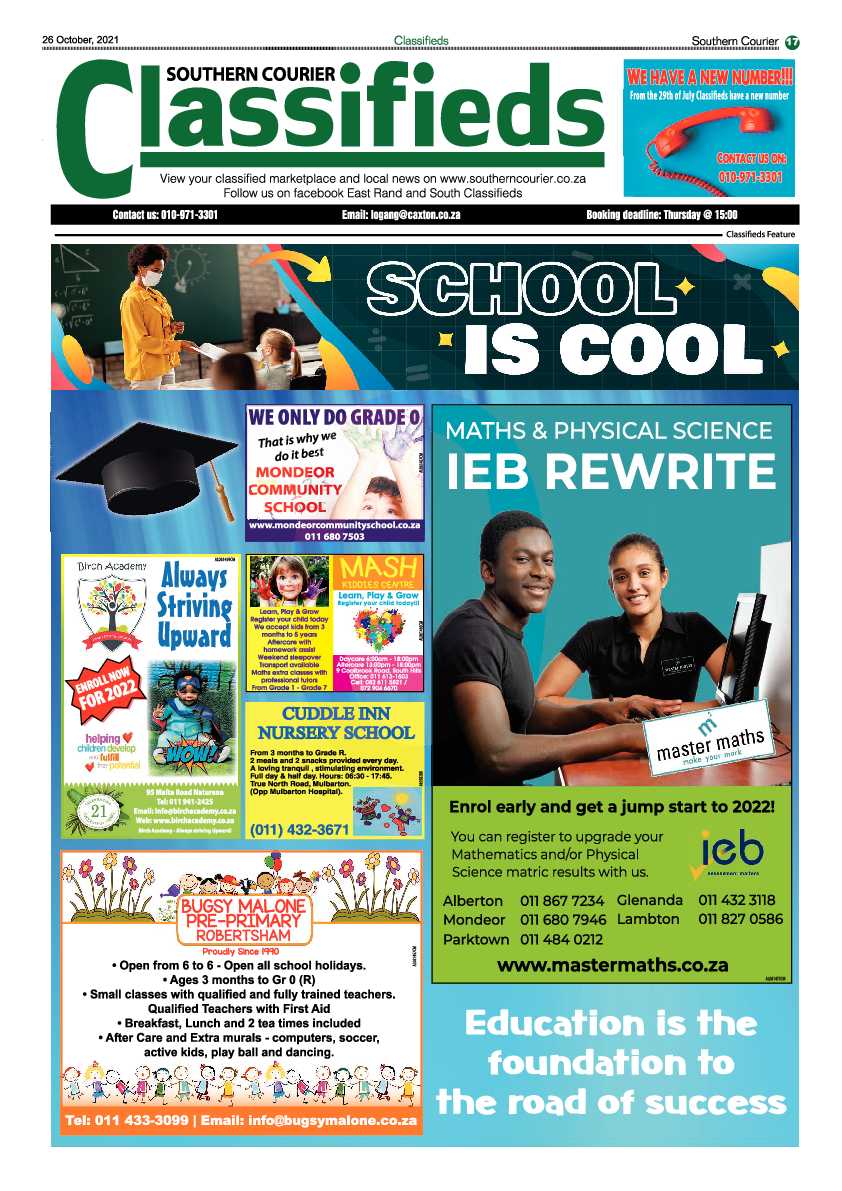 Southern Courier 26 October 2021 page 19