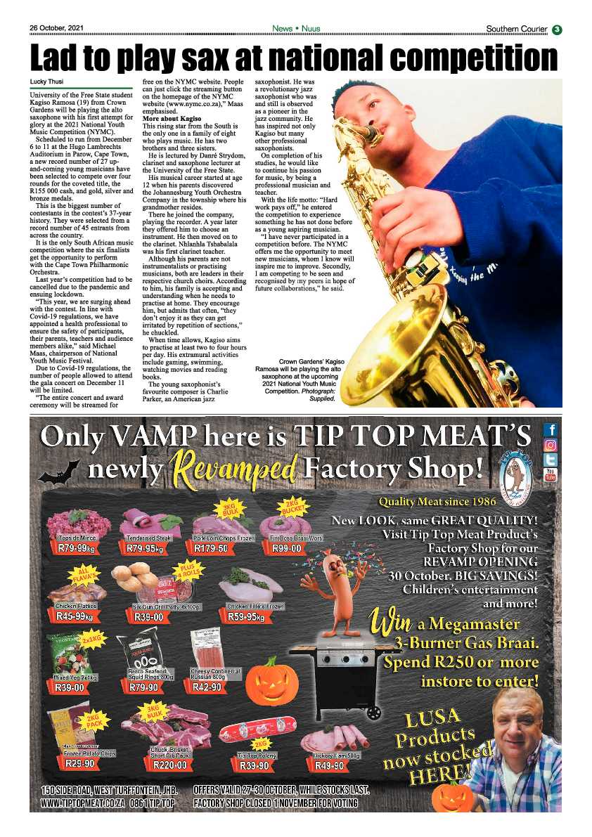 Southern Courier 26 October 2021 page 5
