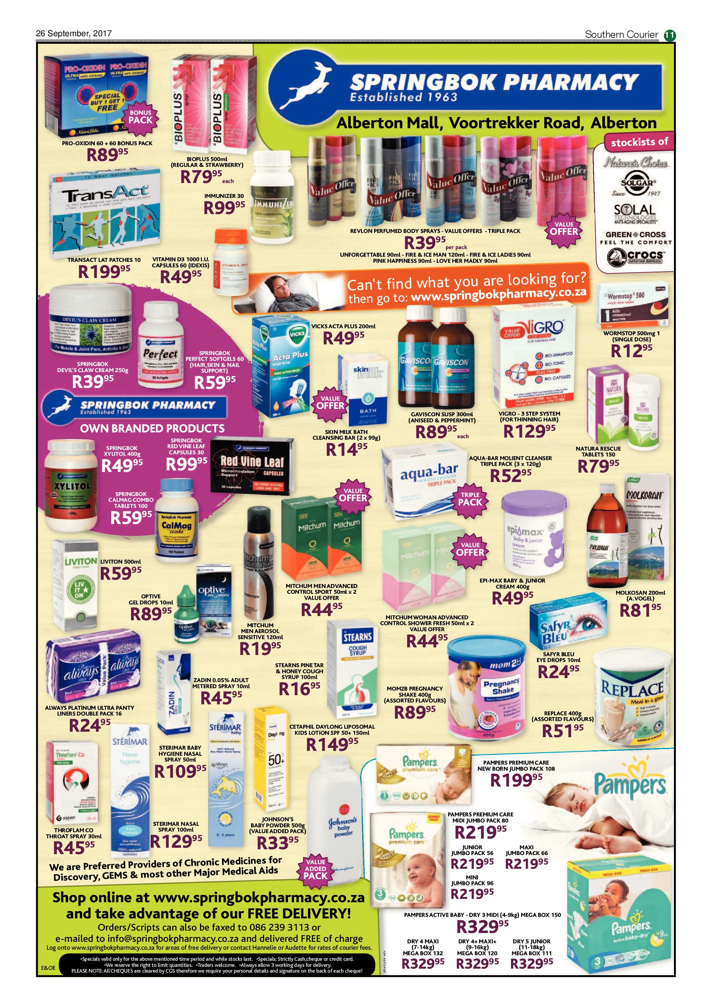 Southern Courier 26 September 2017 page 11