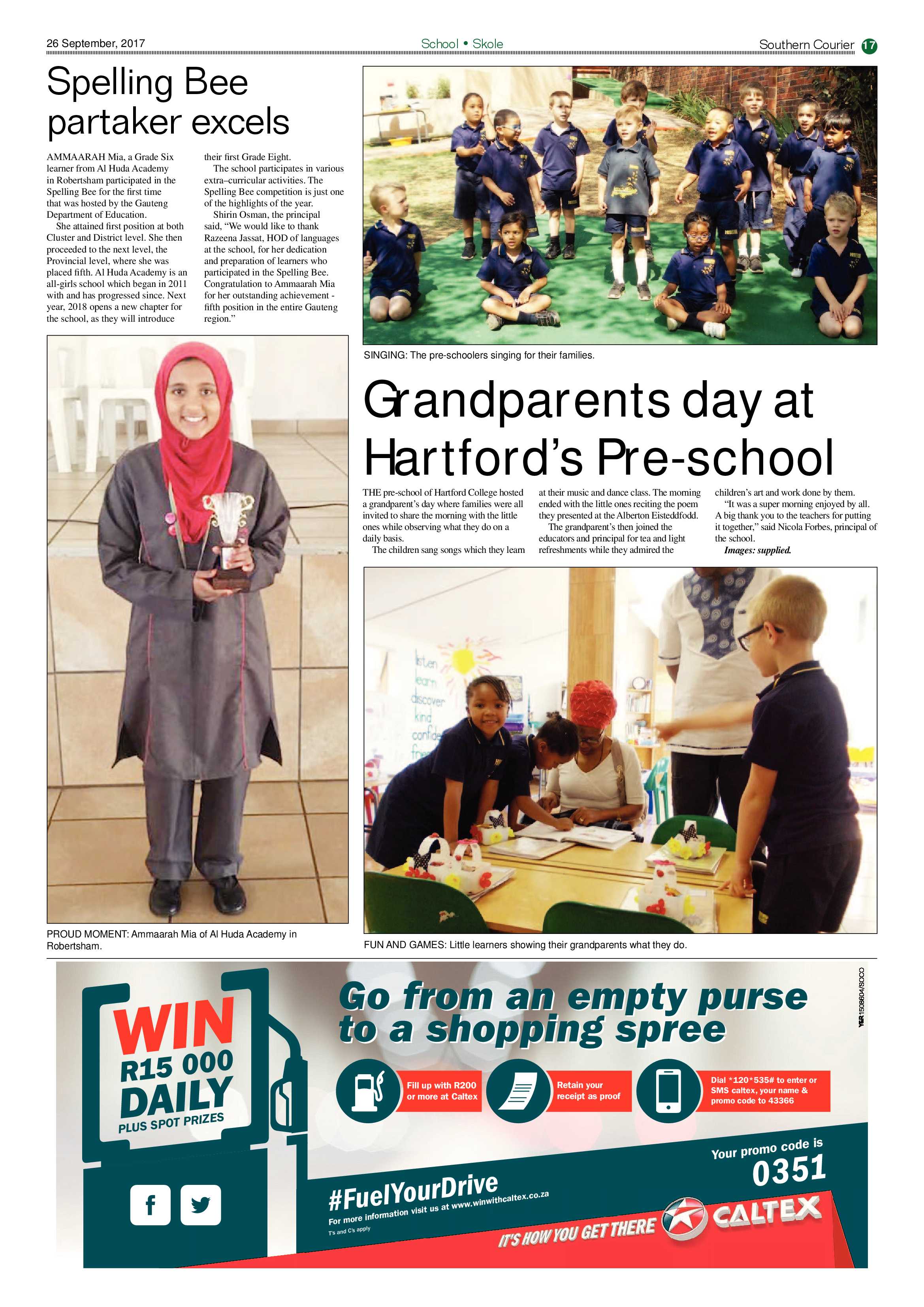 Southern Courier 26 September 2017 page 17