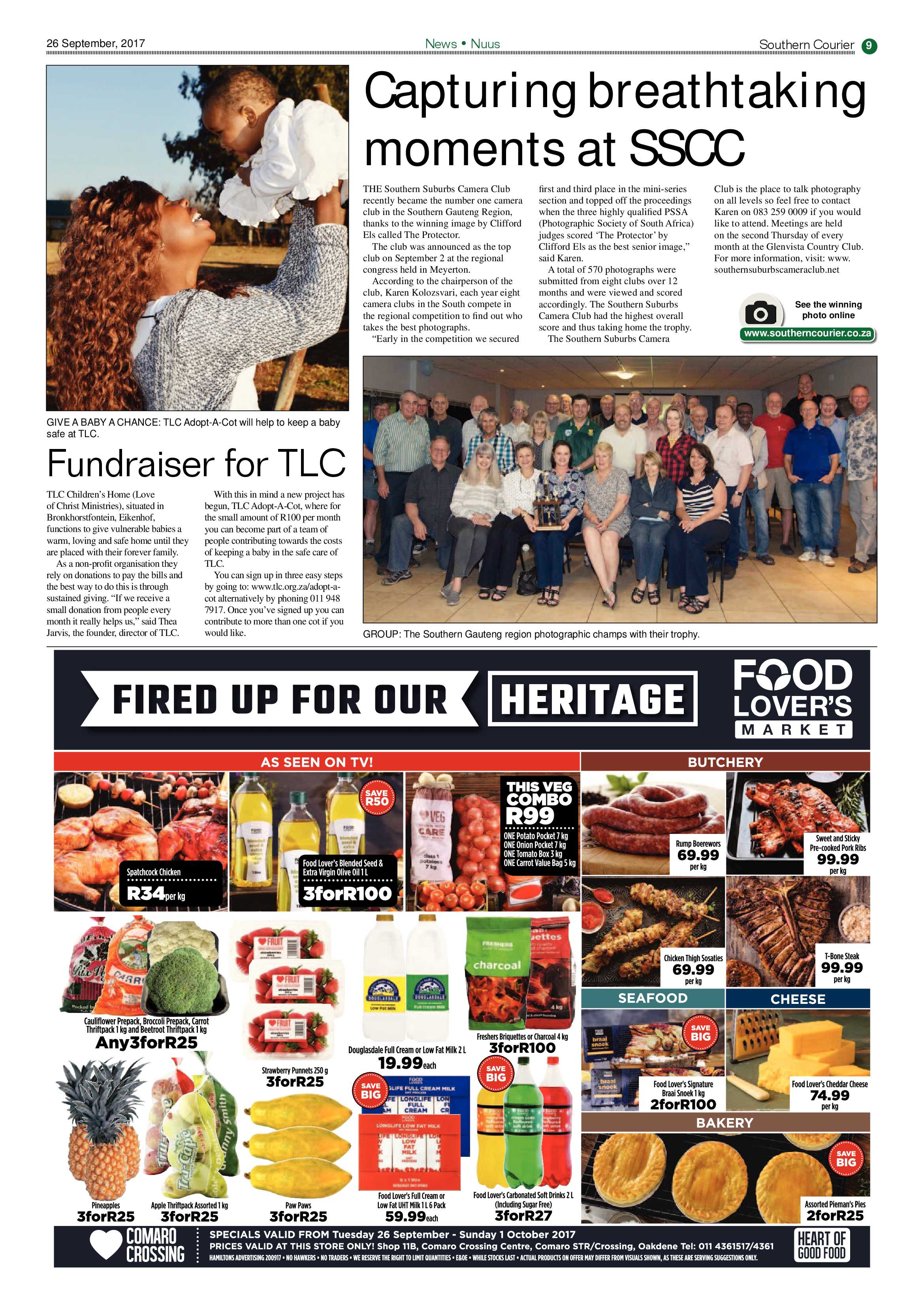 Southern Courier 26 September 2017 page 9