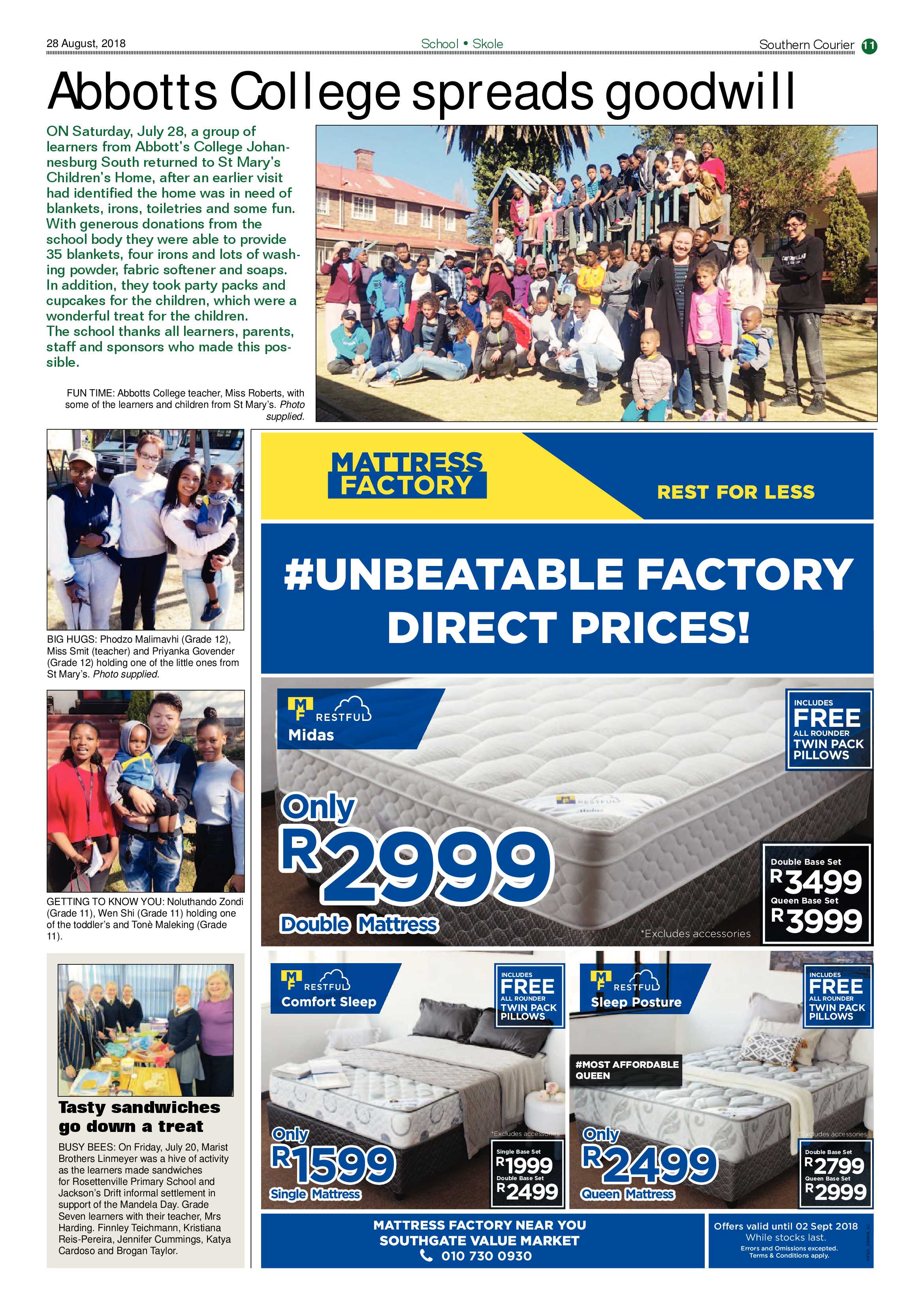Southern Courier 28 August 2018 page 11
