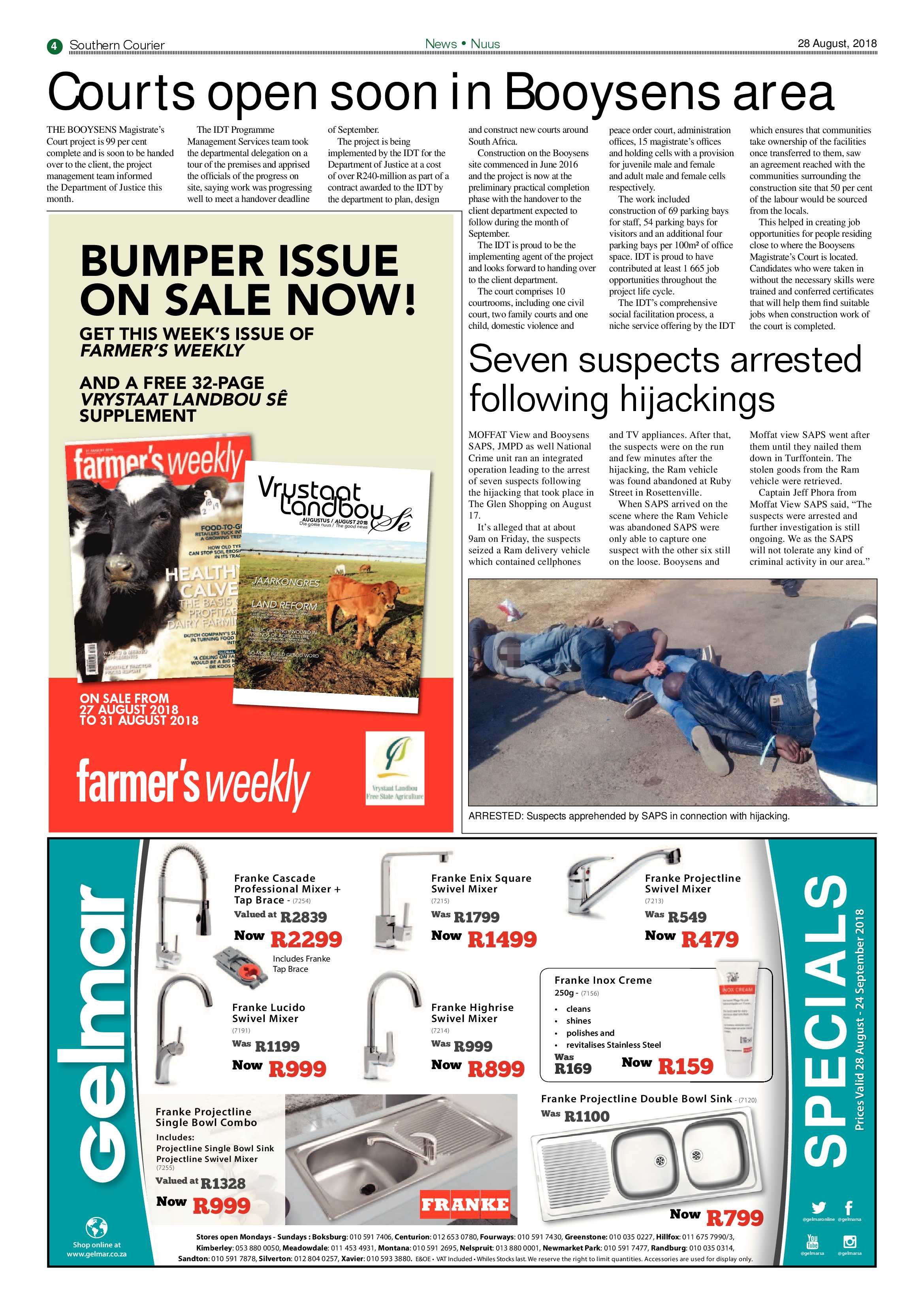 Southern Courier 28 August 2018 page 4