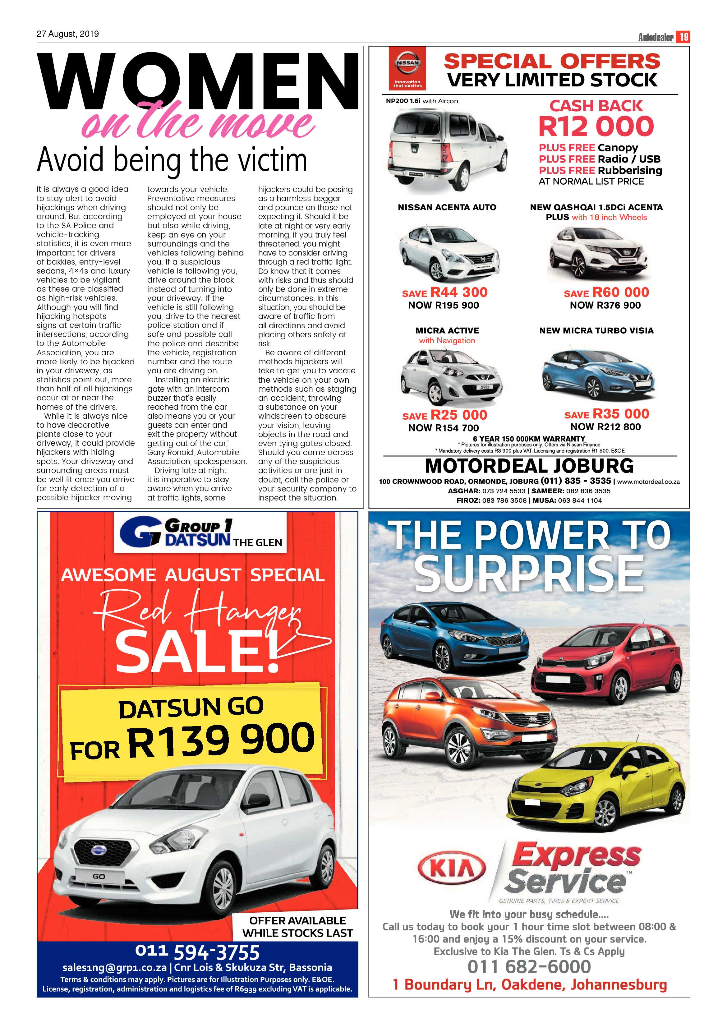 Southern Courier 27 August 2019 page 19