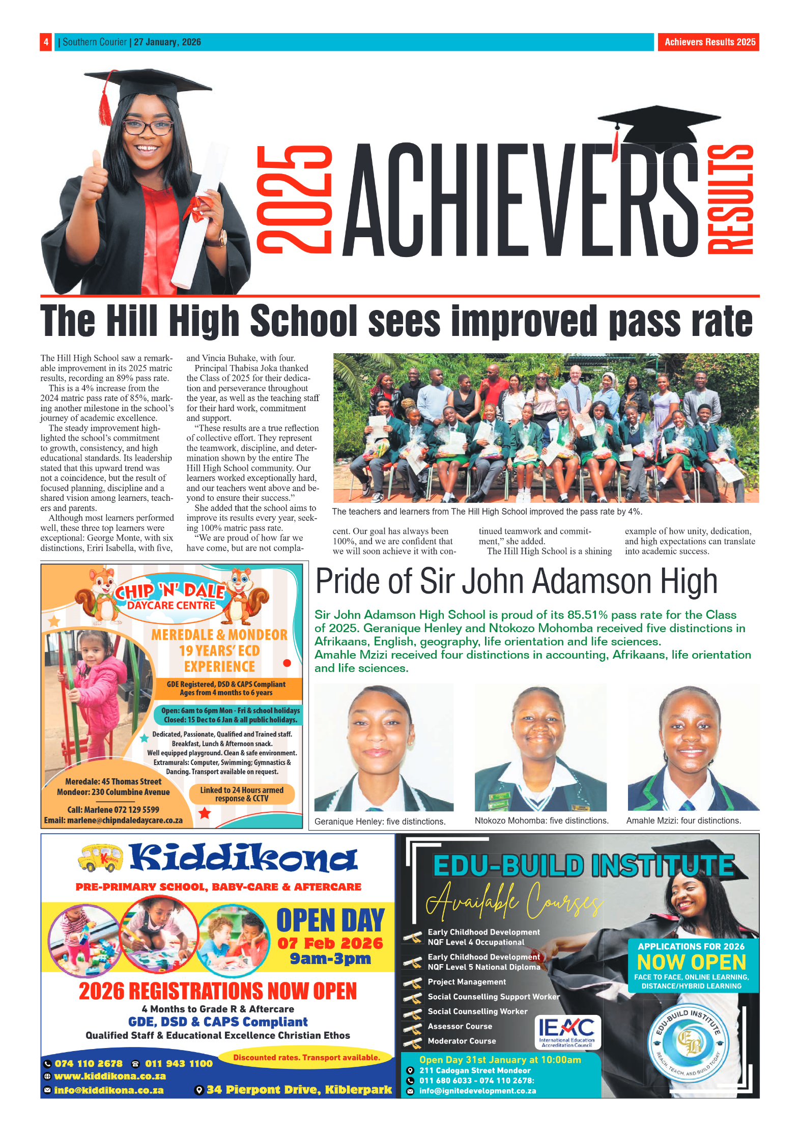 Southern Courier 27 January 2026 page 4