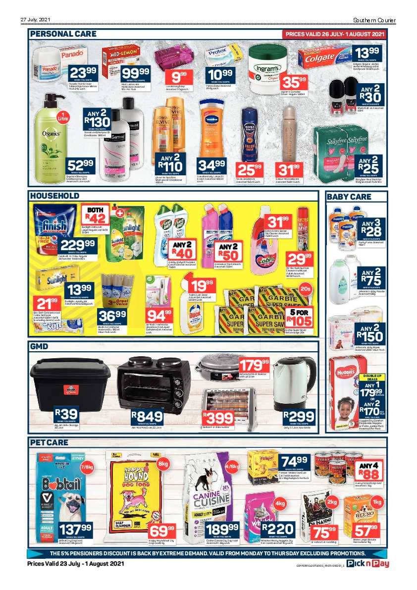Southern Courier 27 July 2021 page 16