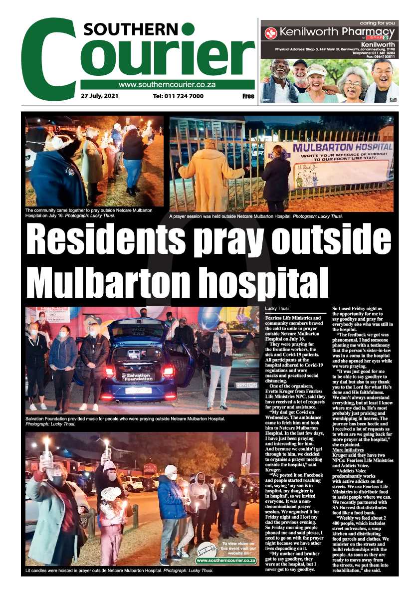 Southern Courier 27 July 2021 page 19