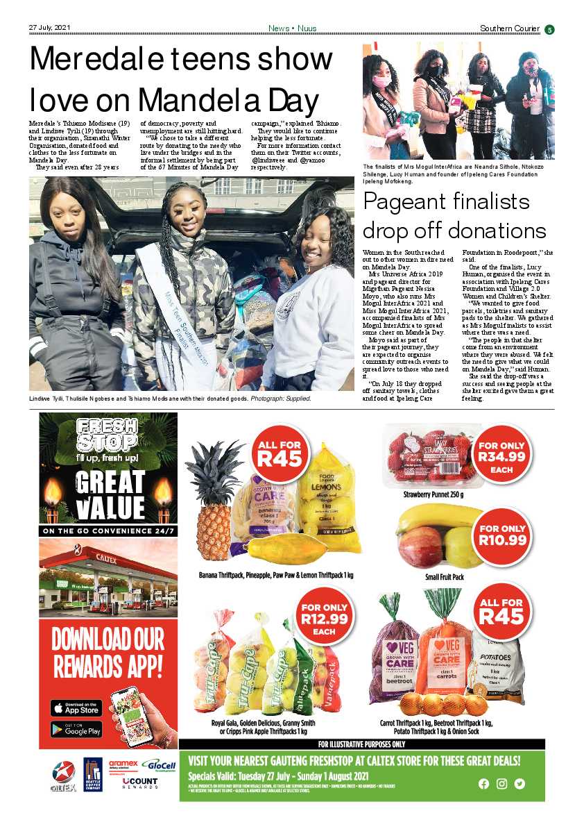 Southern Courier 27 July 2021 page 8