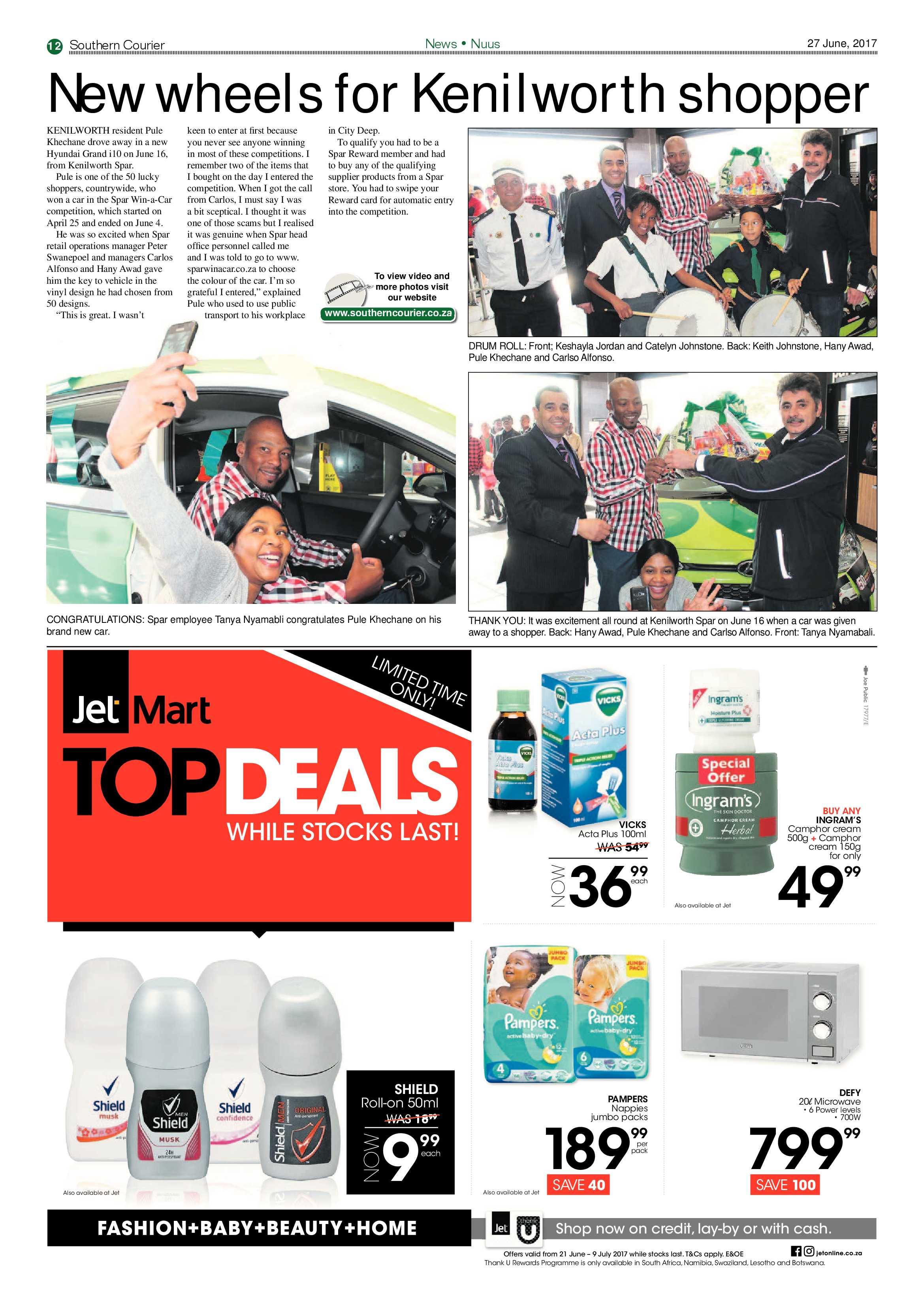 Southern Courier 27 June 2017 page 12