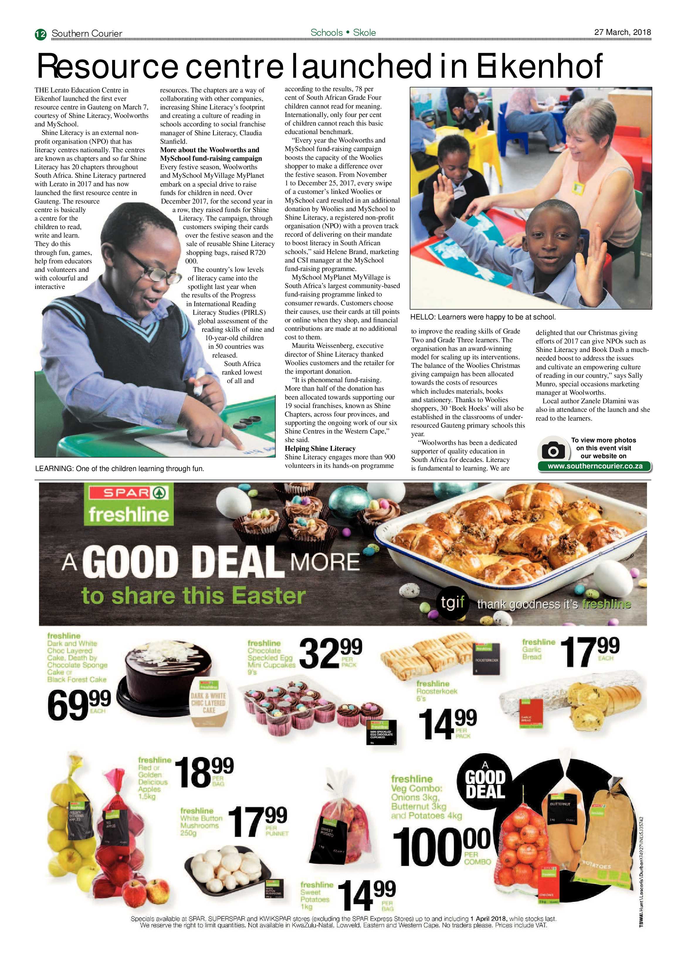 Southern Courier 27 March 2017 page 12