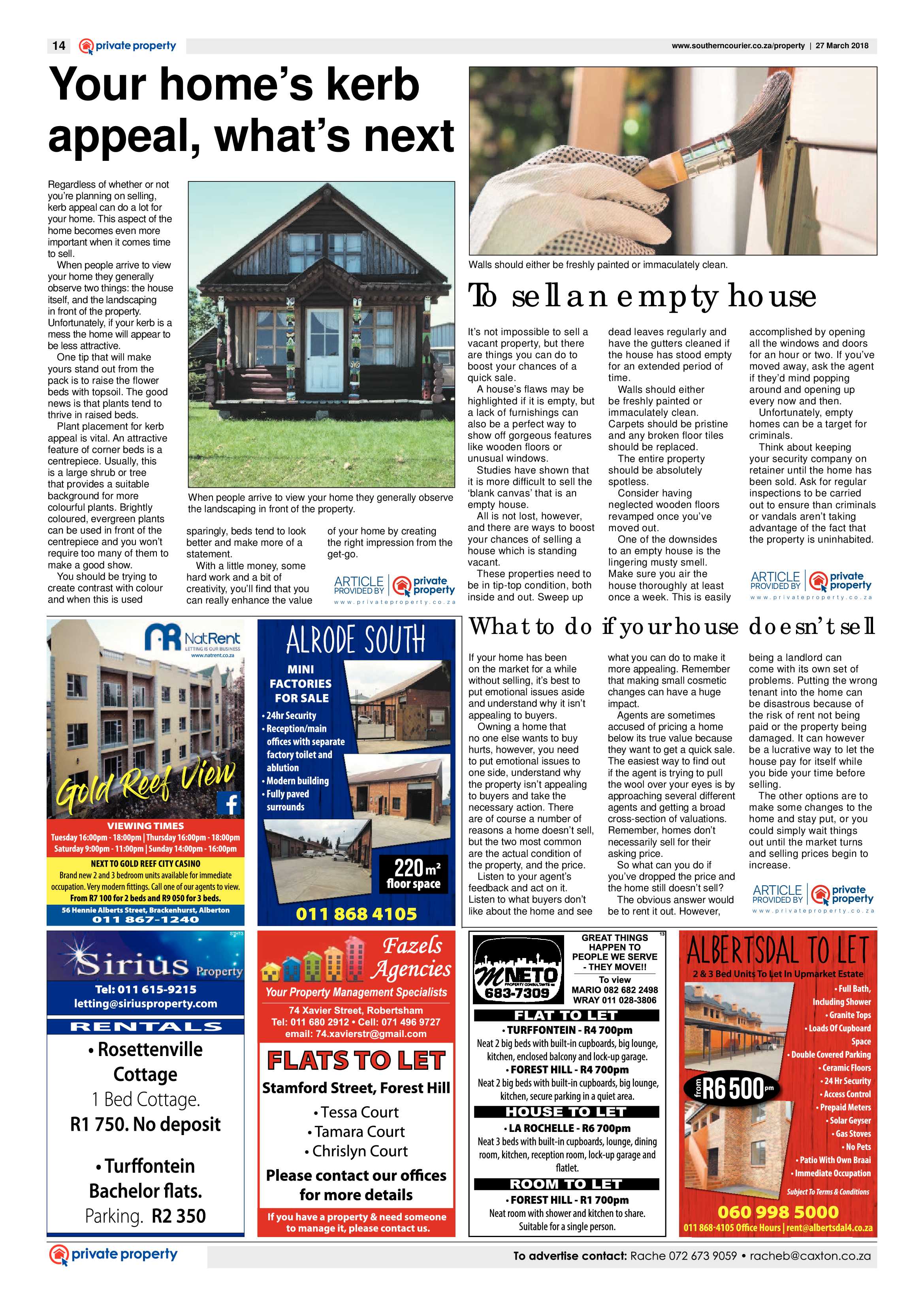Southern Courier 27 March 2017 page 14