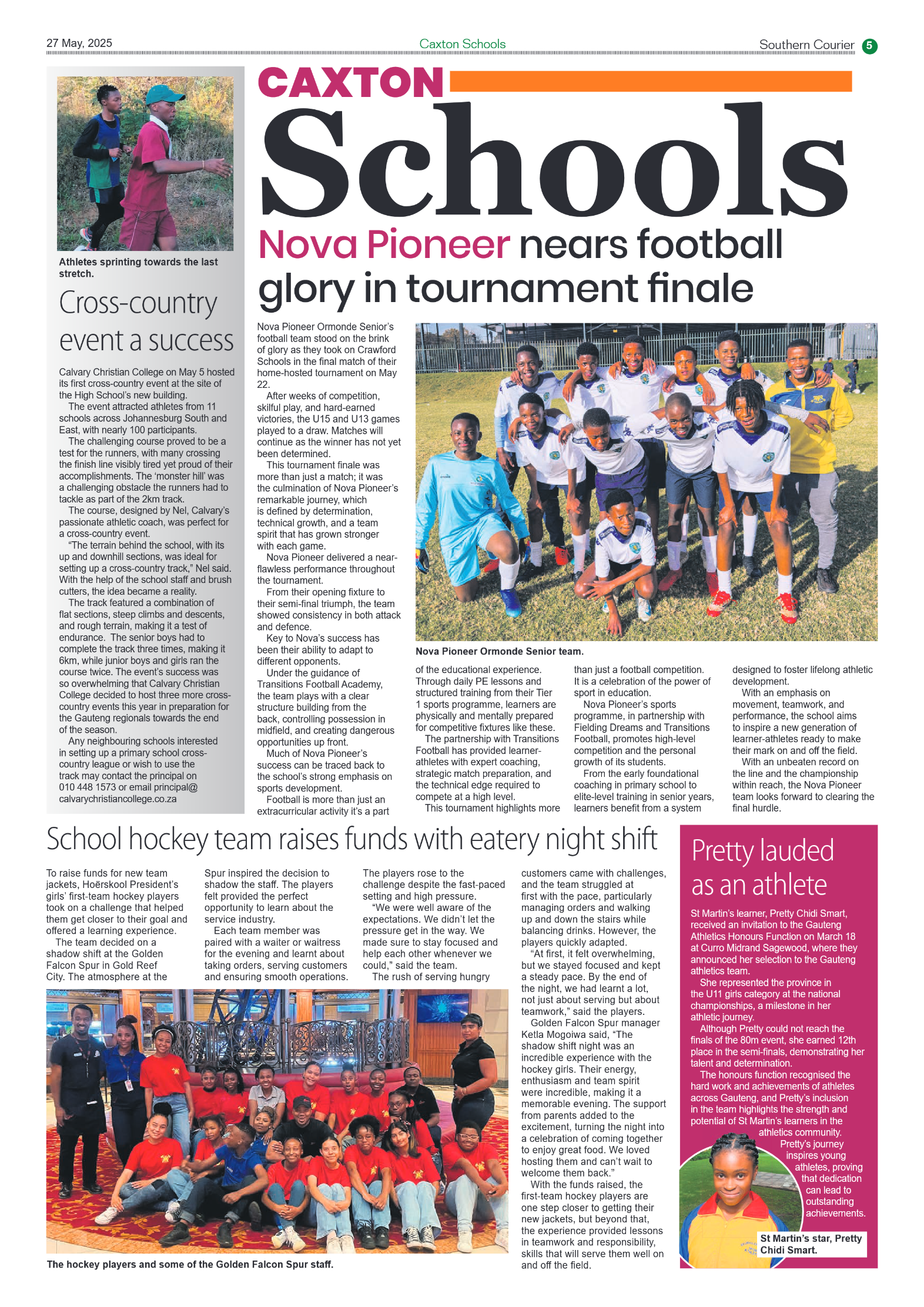 Southern Courier 27 May 2025 page 5