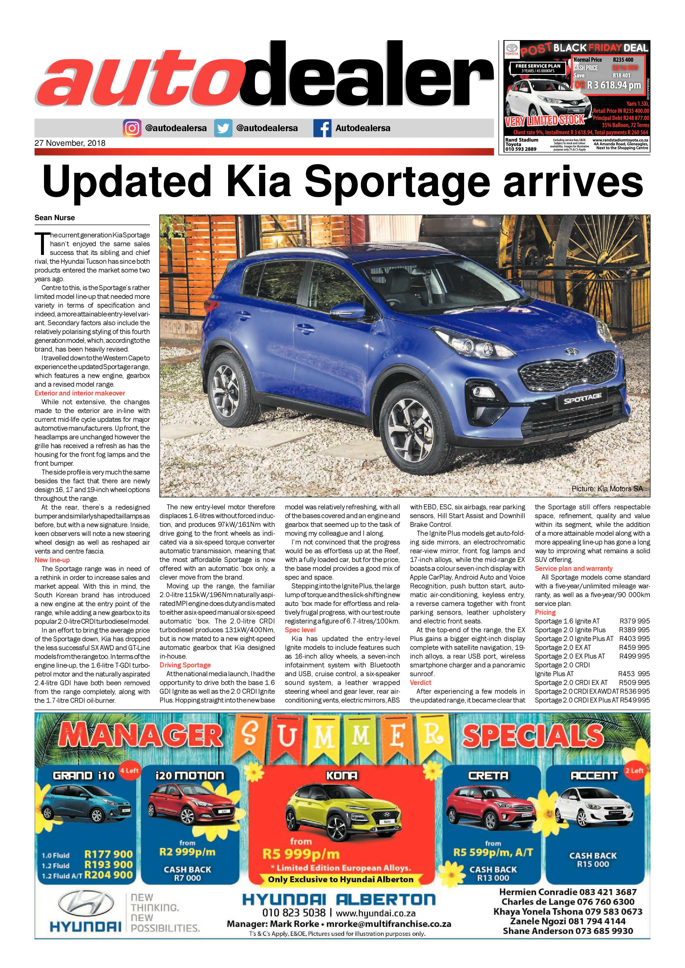 Southern Courier 27 November 2018 page 25