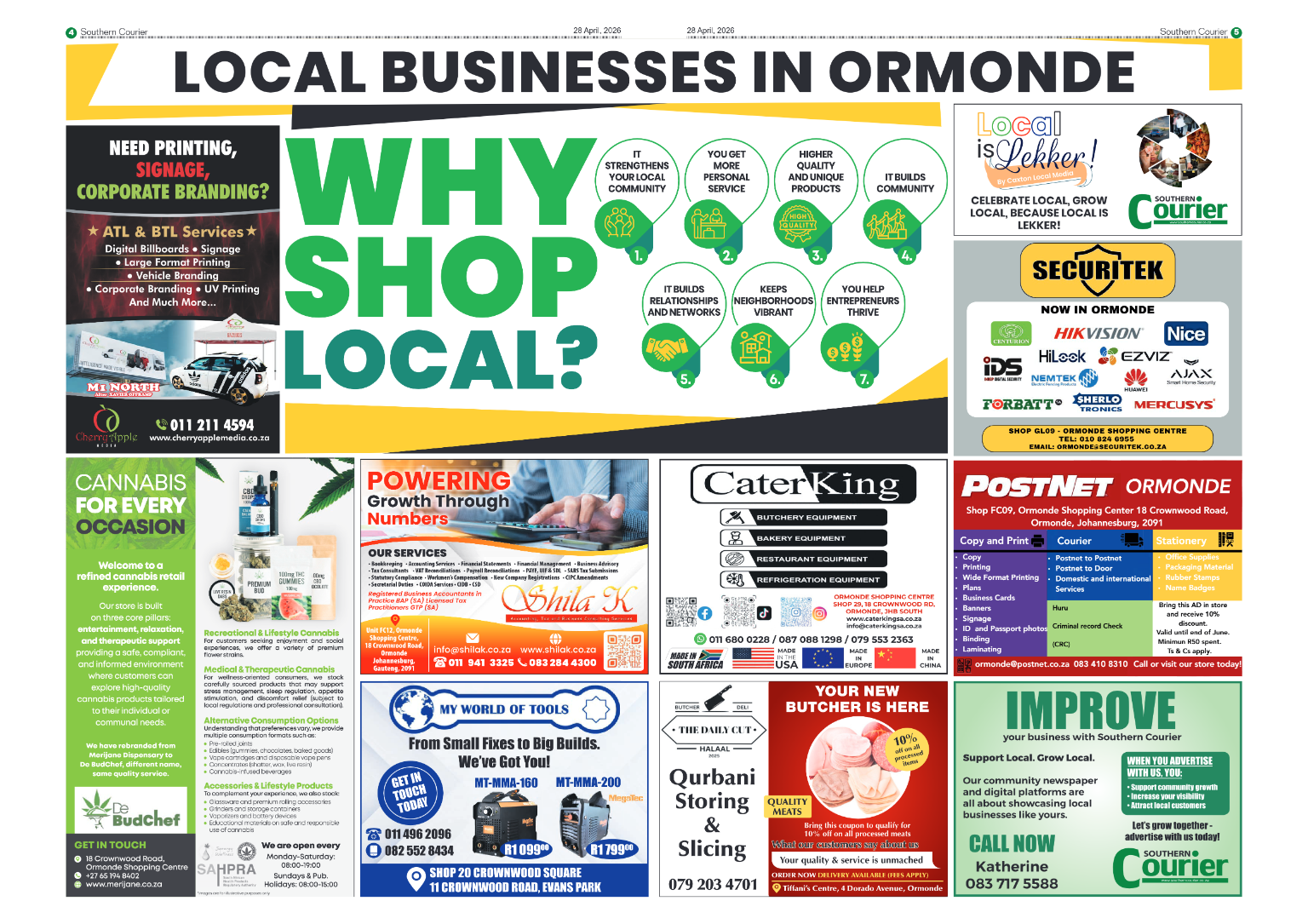 Southern Courier 28 April 2026 page 4