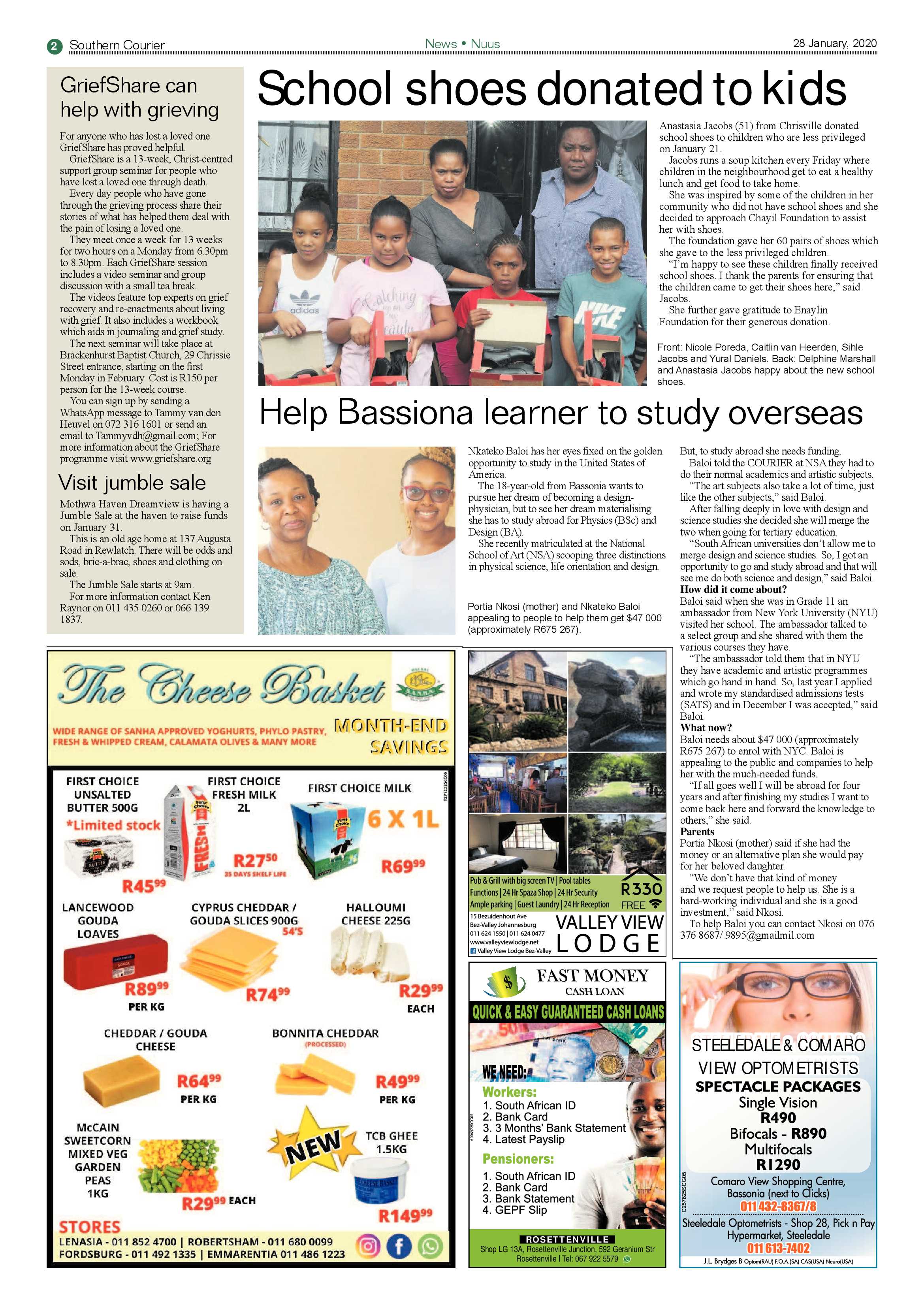 Southern Courier 28 January 2020 page 2