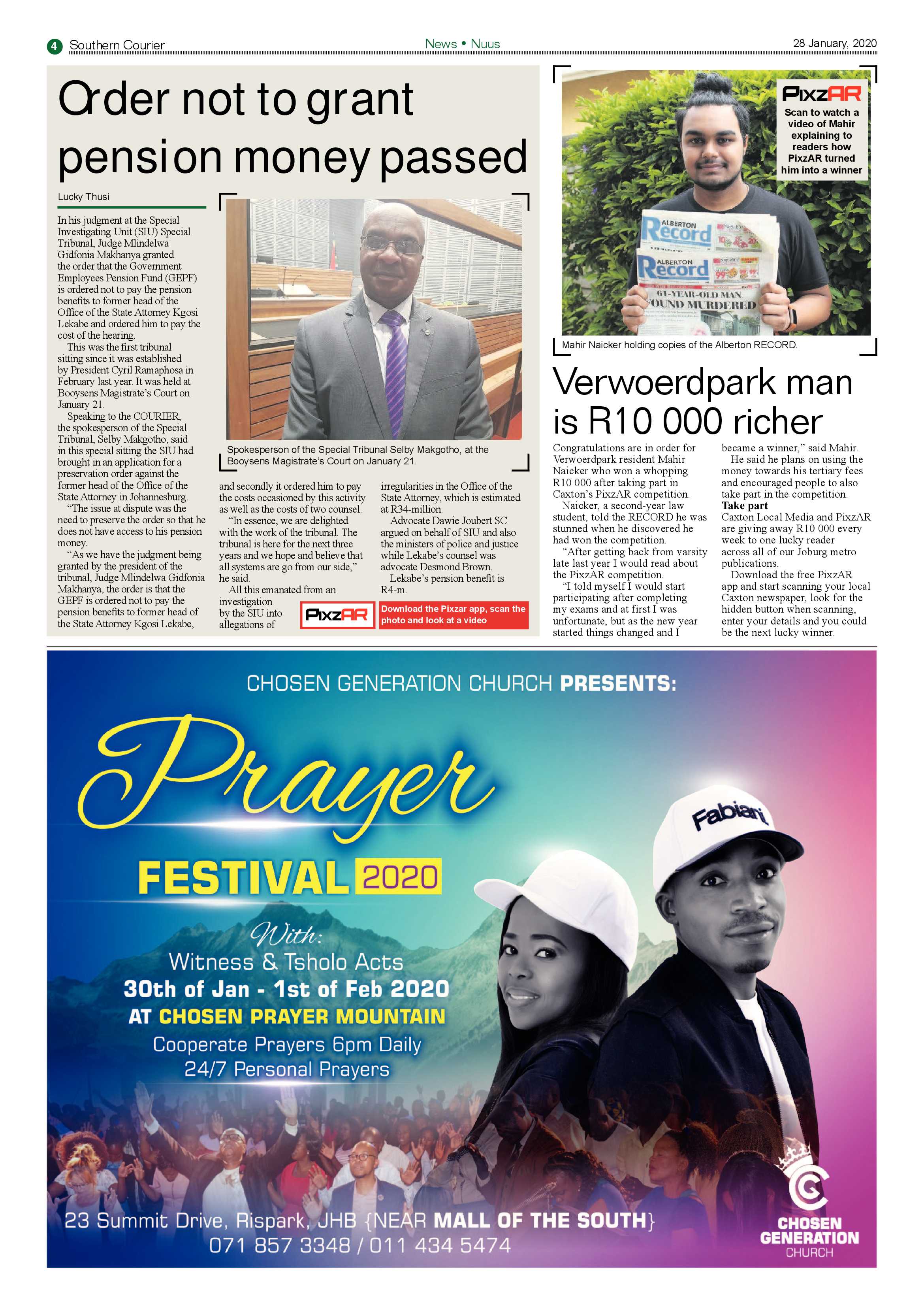 Southern Courier 28 January 2020 page 4
