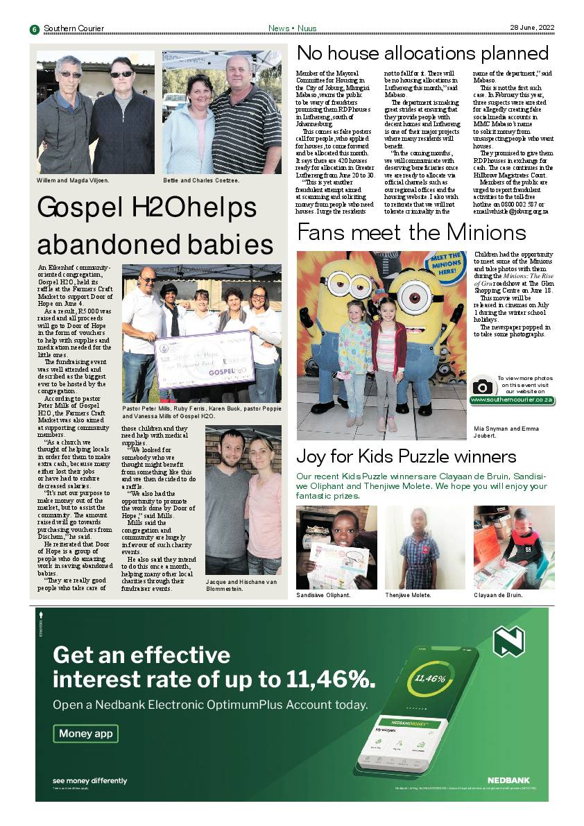 Southern Courier 28 June 2022 page 6